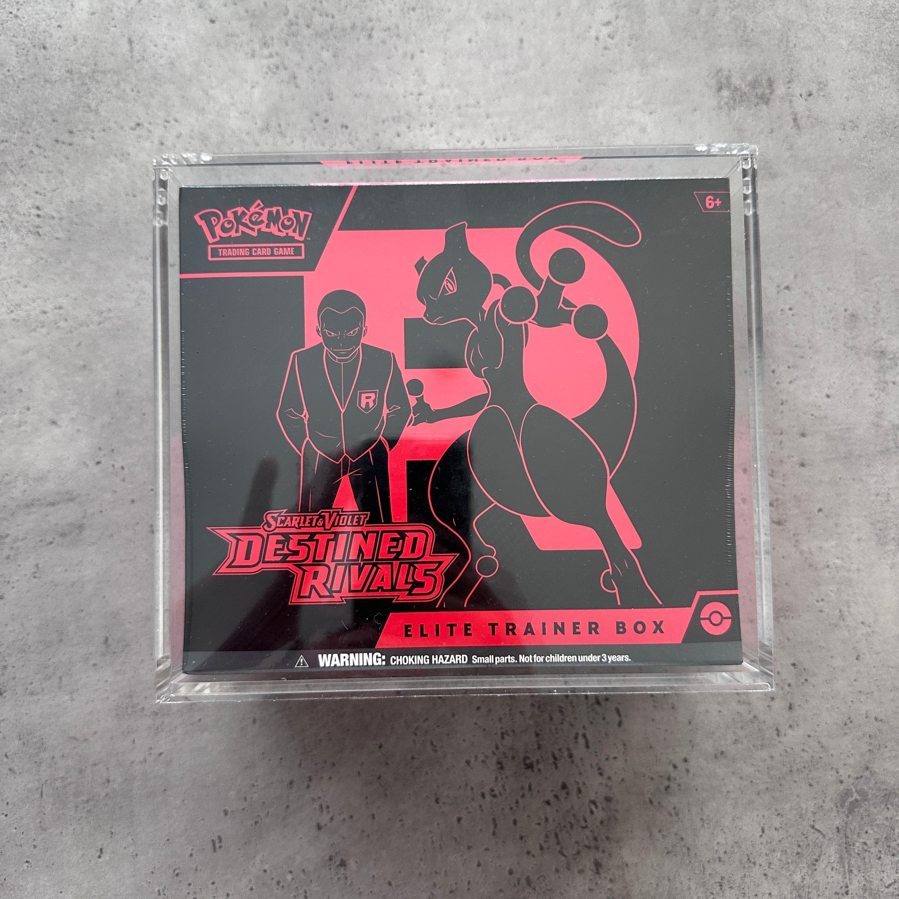 Destined  Rivals  ETB  SEALED w/ Acrylic Case Included