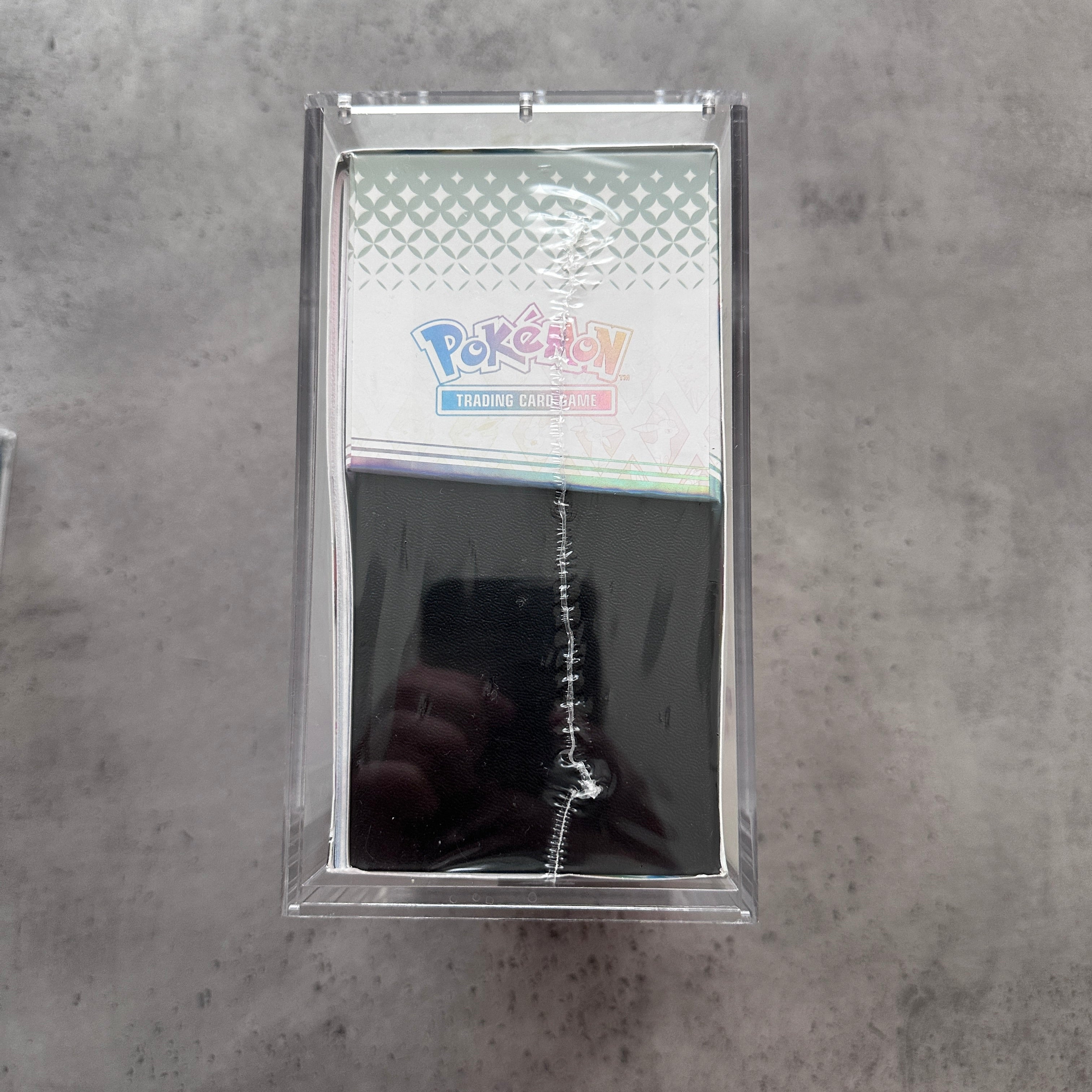 Prismatic Evolution ETB  w/ Premium  Acyrlic  Case Included