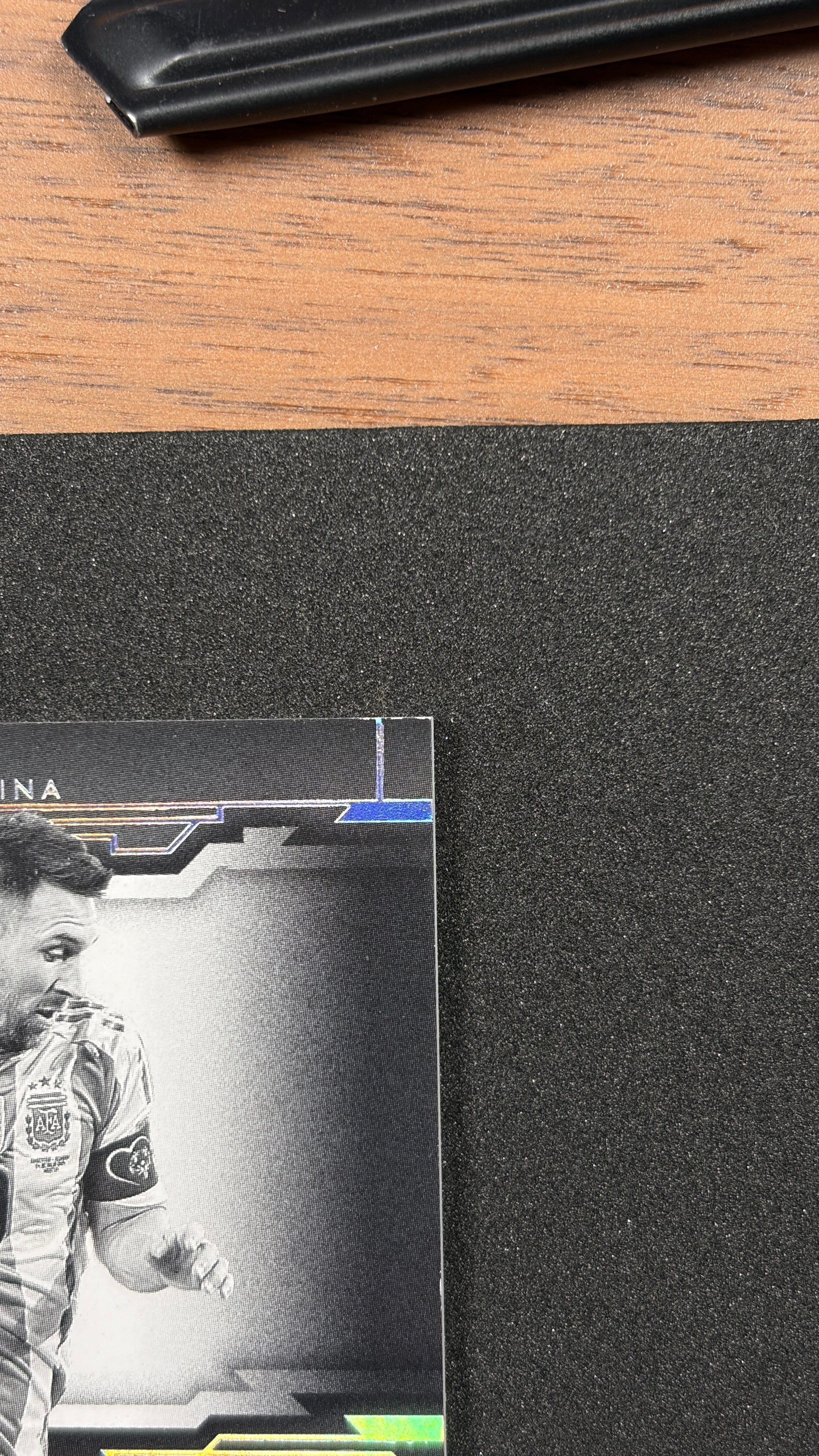 2024-25 Panini Noir Lionel Messi Auto Noir 01/10 #AN-LM Argentina