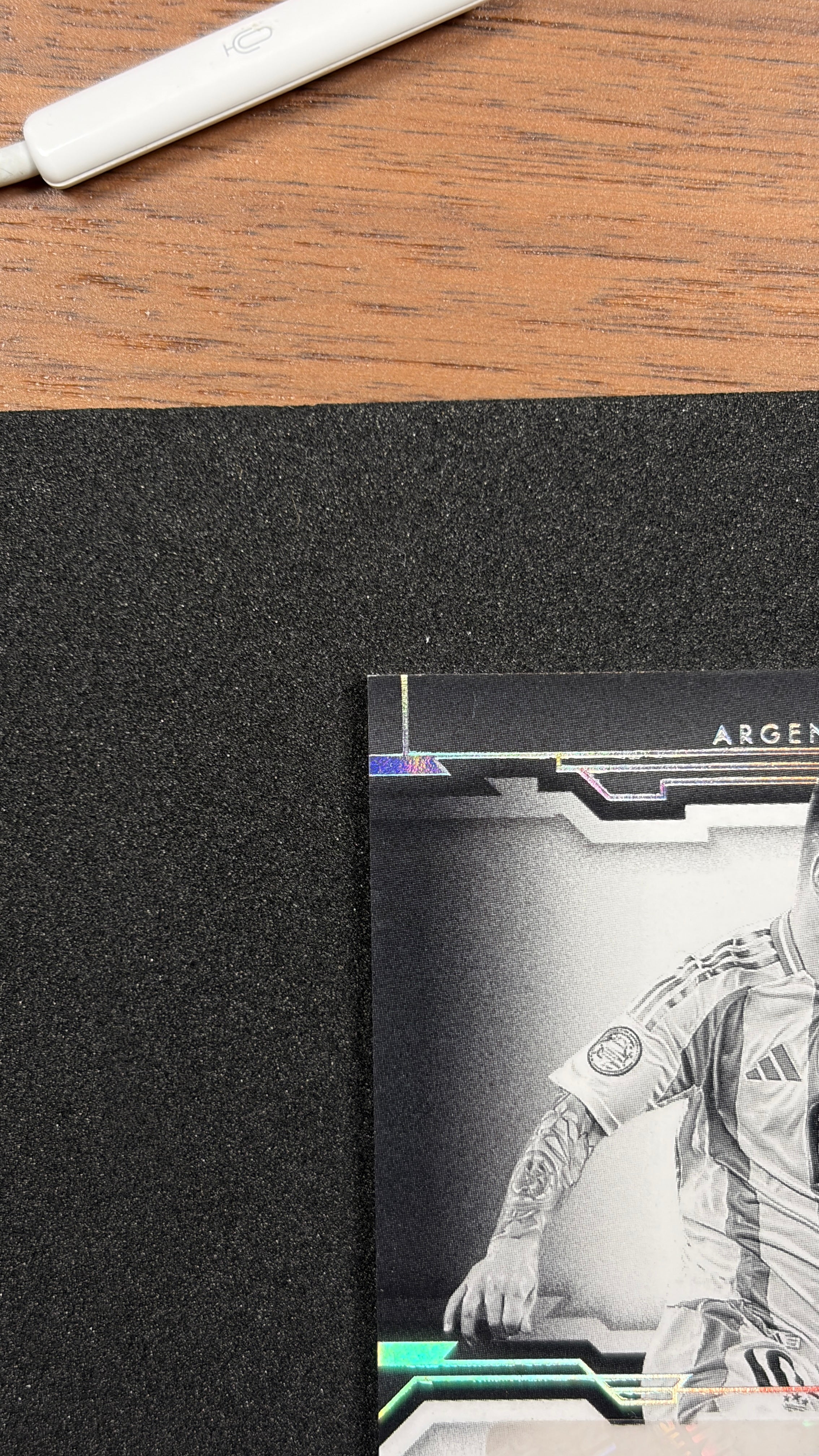 2024-25 Panini Noir Lionel Messi Auto Noir 01/10 #AN-LM Argentina