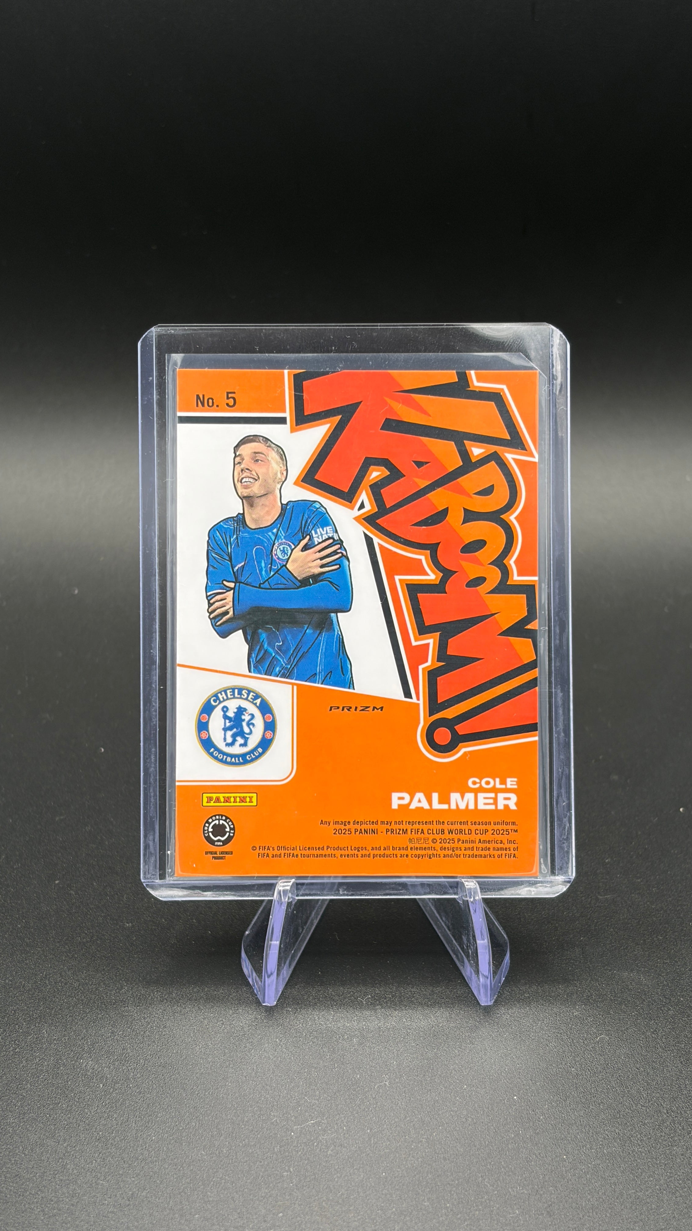 2025 Panini Prizm FIFA Club World Cup Cole Palmer KABOOM! #5 SSP Chelsea