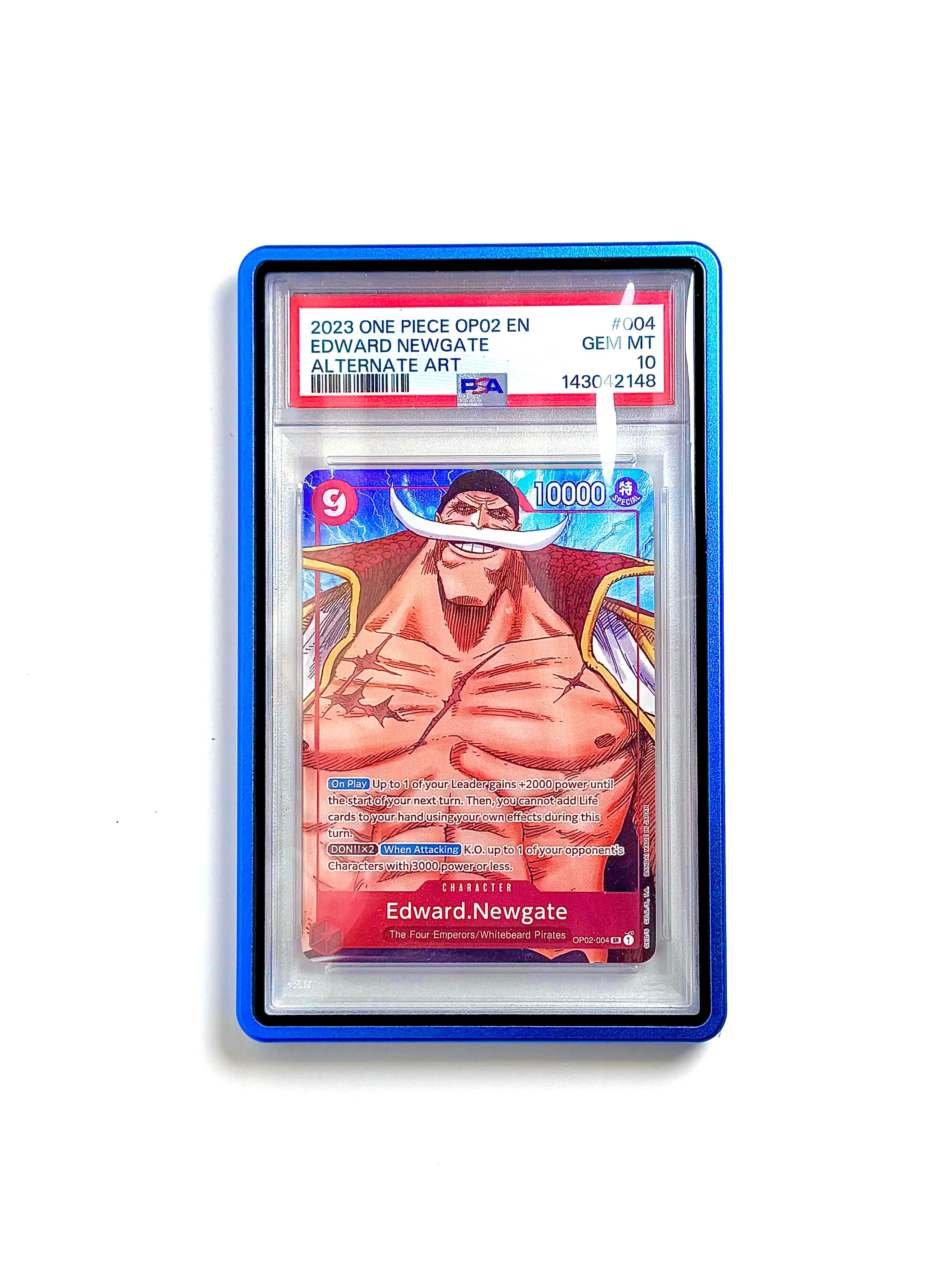 PSA 10 - One Piece Edward Newgate Whitebeared - OP02 - Manga Art Alt Art
