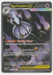Pokémon TCG: Mega Chandelure ex 115/084 – Pitch Black (Special Illustration Rare)