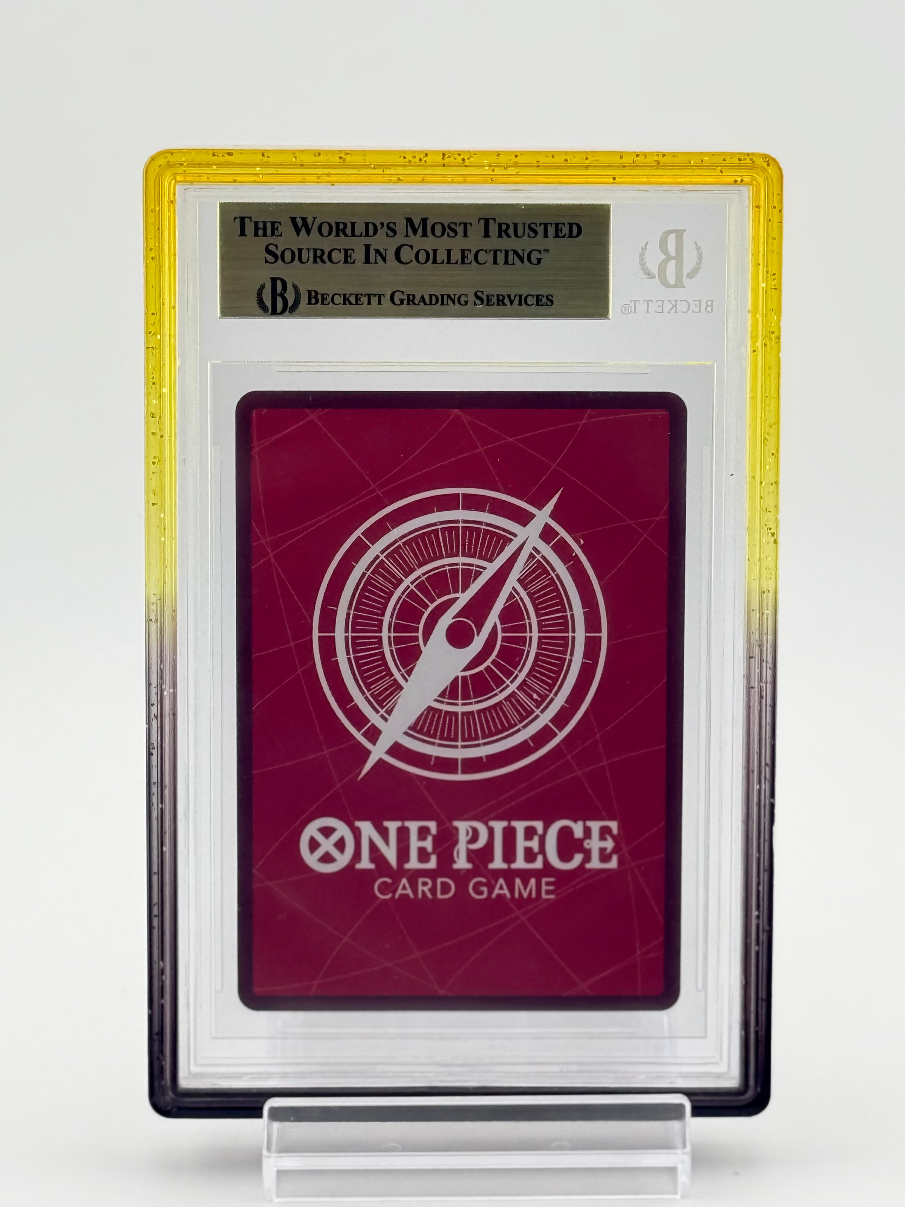 BGS 10 - 2025 ONE PIECE PROMOS #ST13003 MONKEY.D.LUFFY L BVB X ONE PIECE COLLABORATION