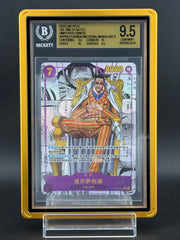 2026 ONE PIECE THE TIME OF BATTLE SIMPLIFIED CHINESE #OP16073 BORSALINO SERIAL MANGA ART R BGS 10