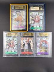 One Piece Serials Chinese Manga's 5 Cards as a set