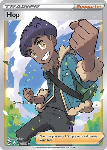 Hop (Full Art) Ultra Rare Champion's Path 73/73 NM - Holo