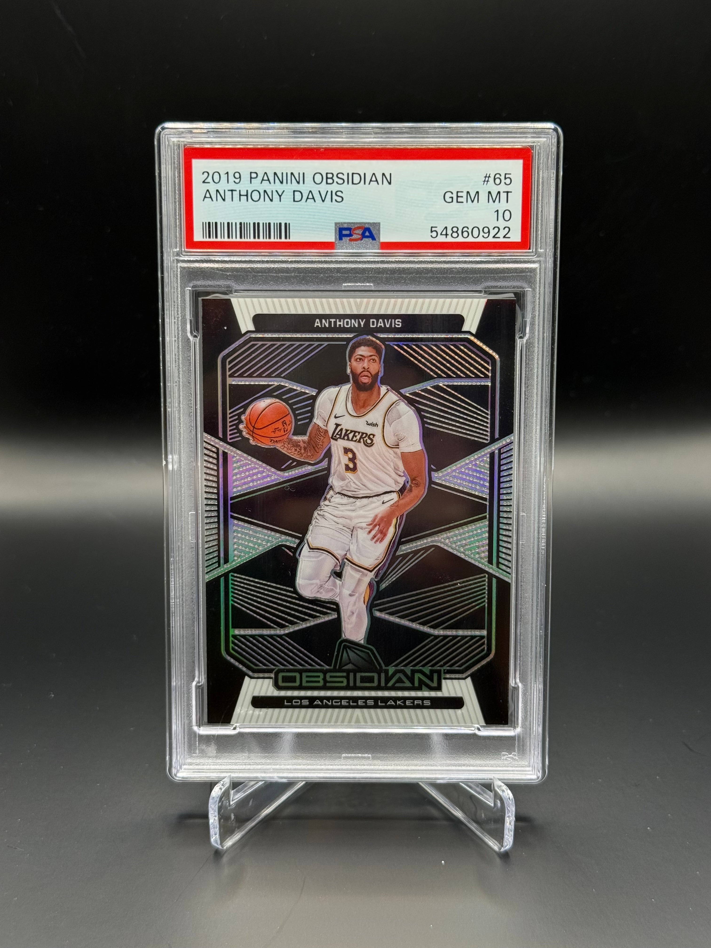 PSA 10 2019 Panini Obsidian Anthony Davis