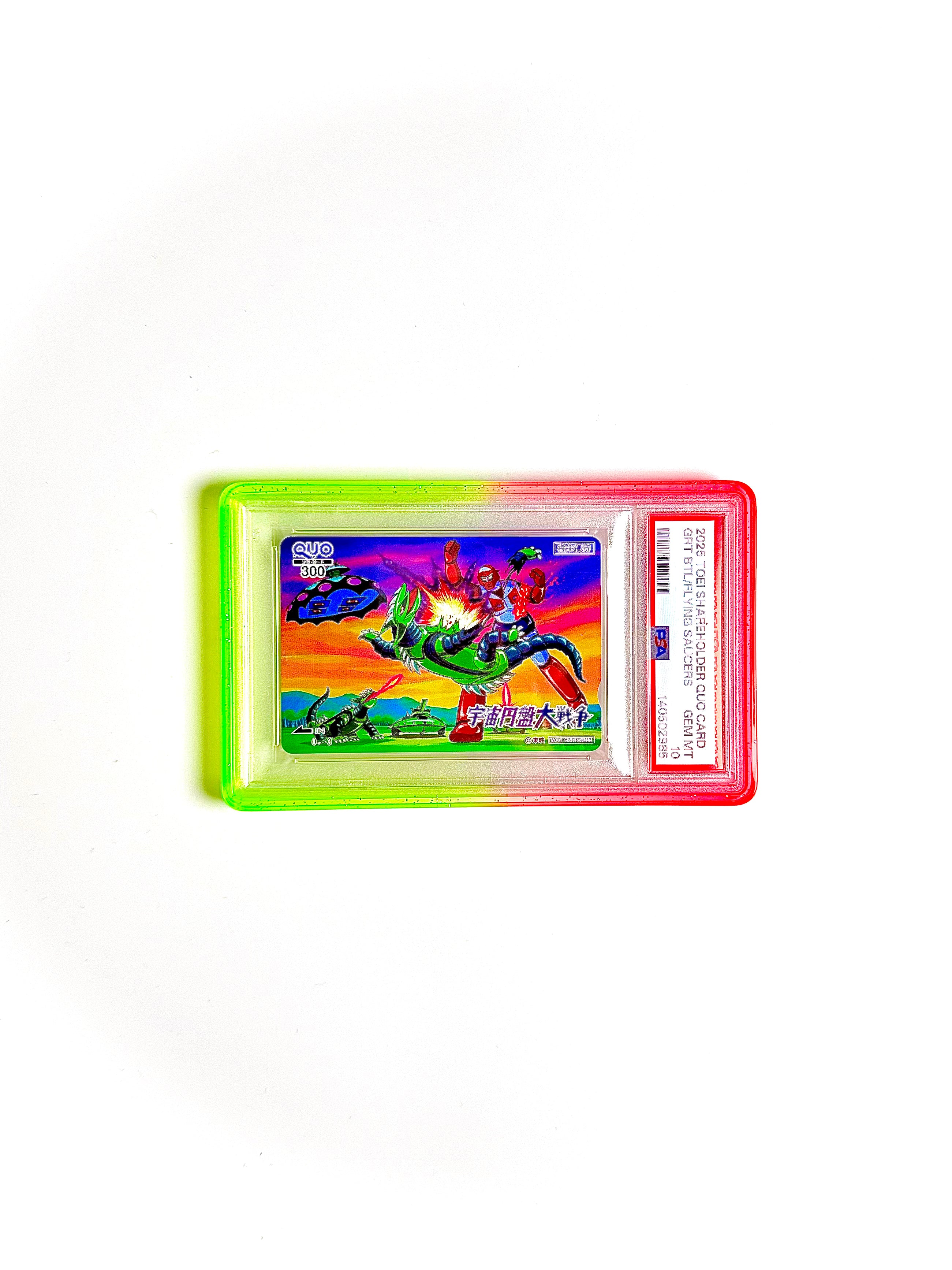 PSA 10 - Grendizer - Flying Saucers - QUO Card (POP1)