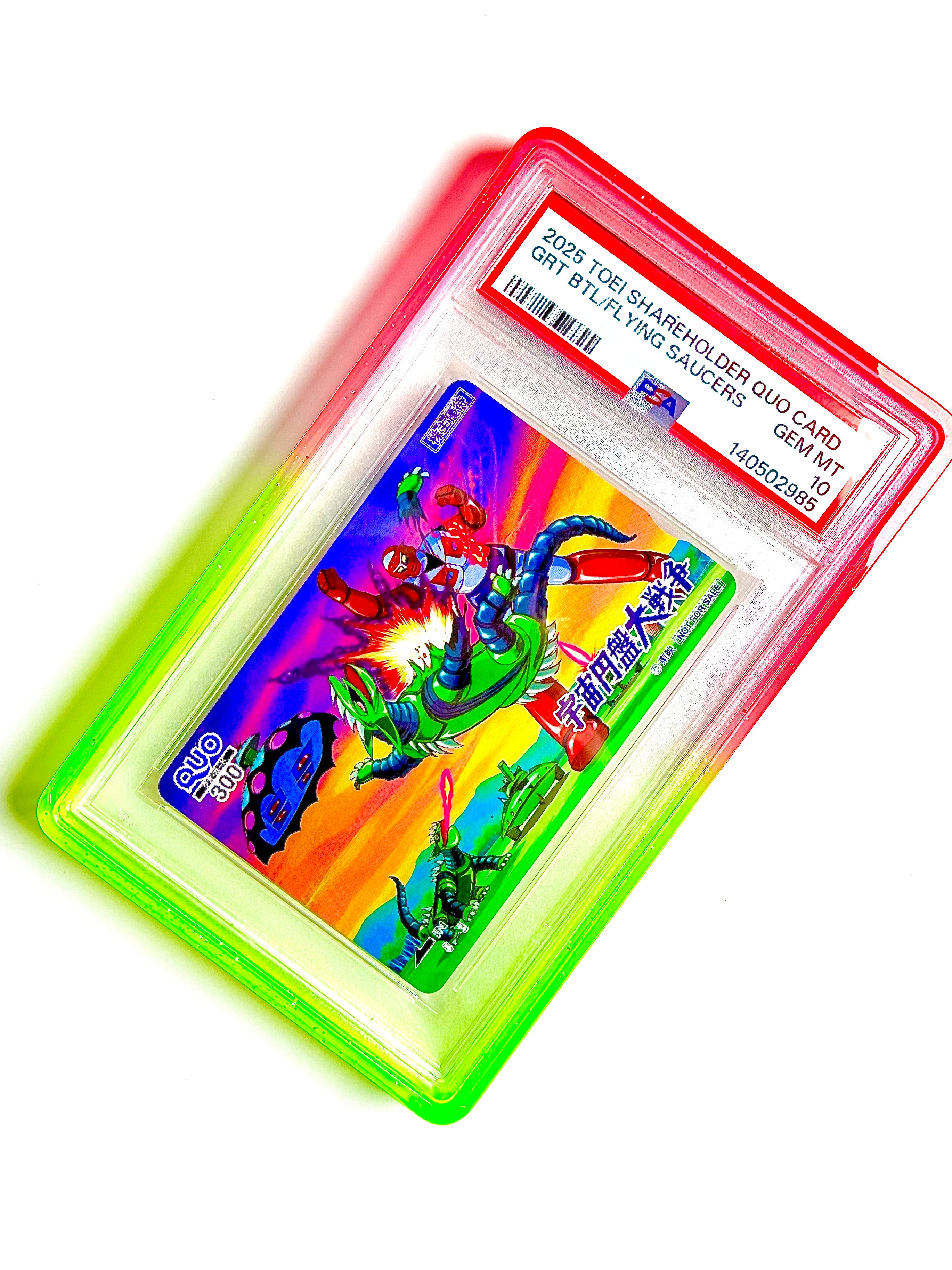 PSA 10 - Grendizer - Flying Saucers - QUO Card (POP1)