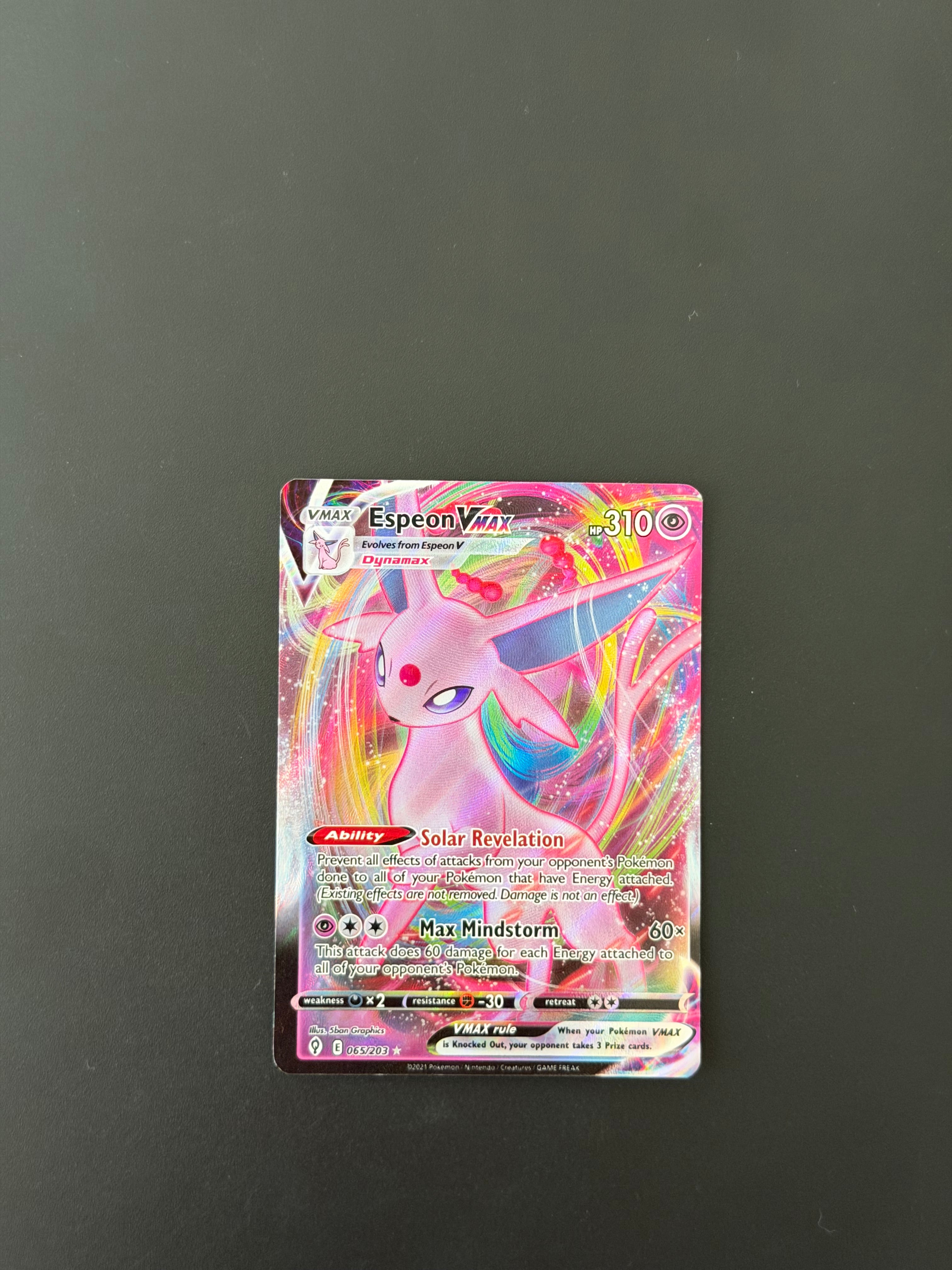 Espeon VMAX Evolving Skies 065/203