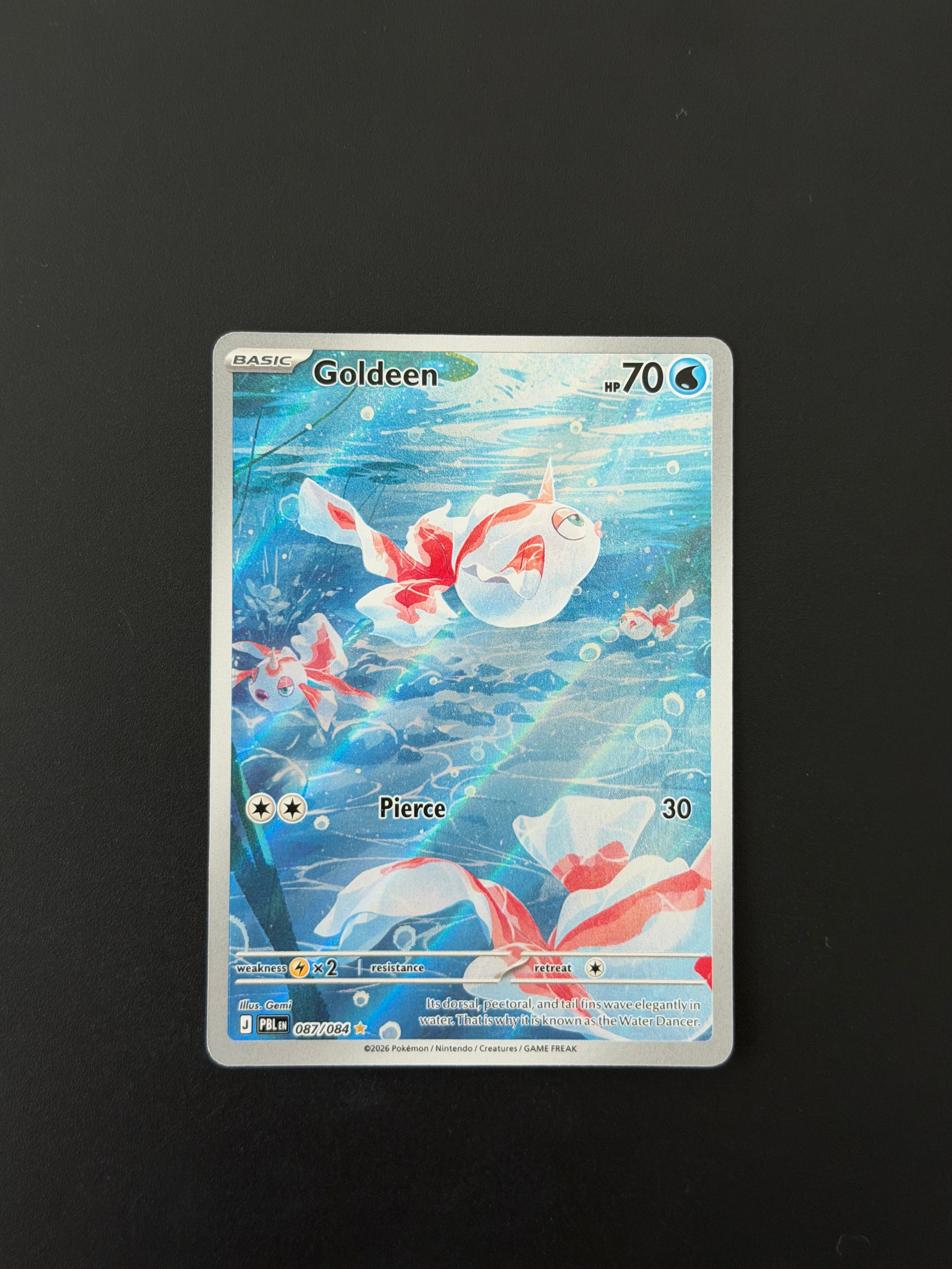 Goldeen Pitch Black 087/084