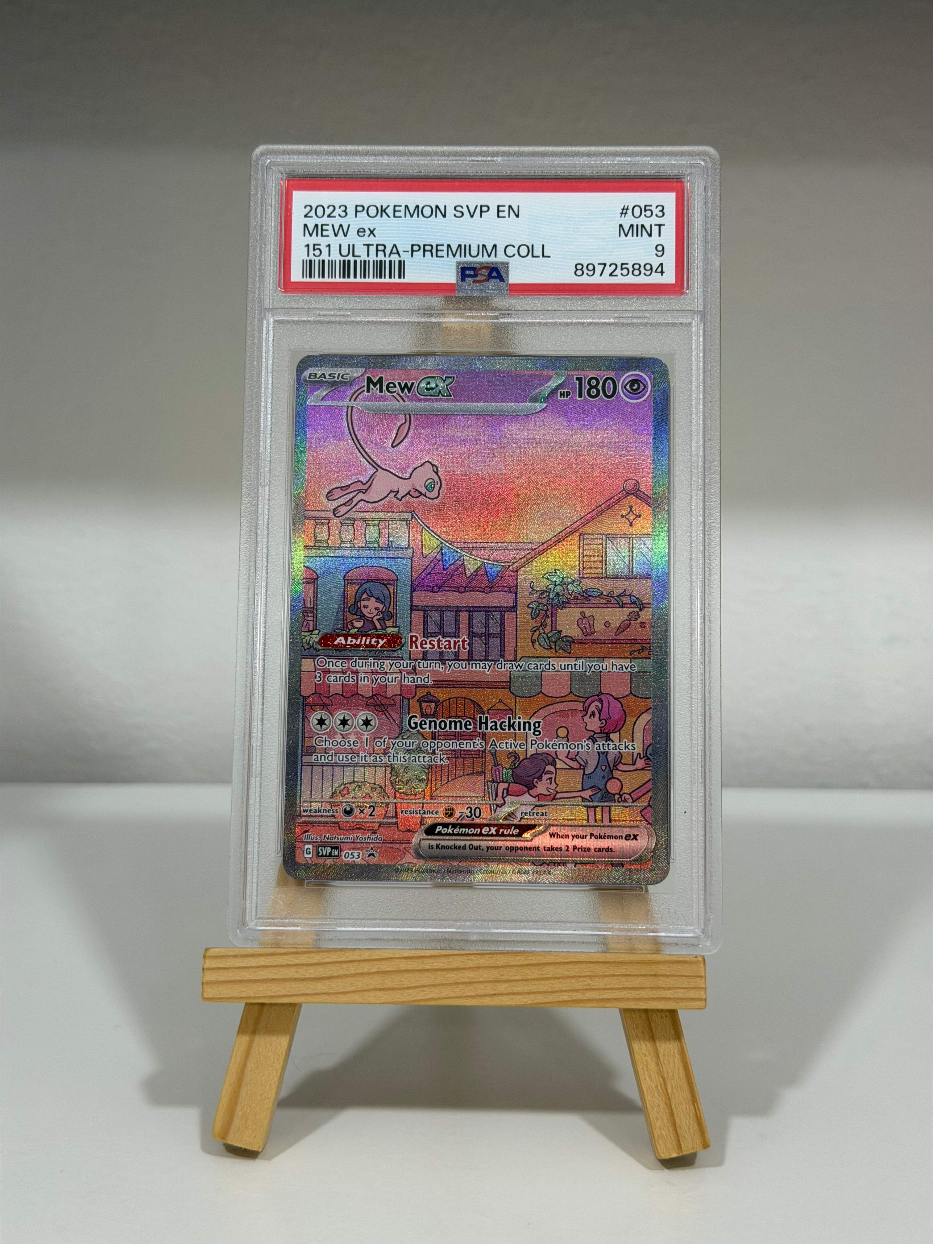 PSA 9 Mew ex Scarlet & Violet Promo 053
