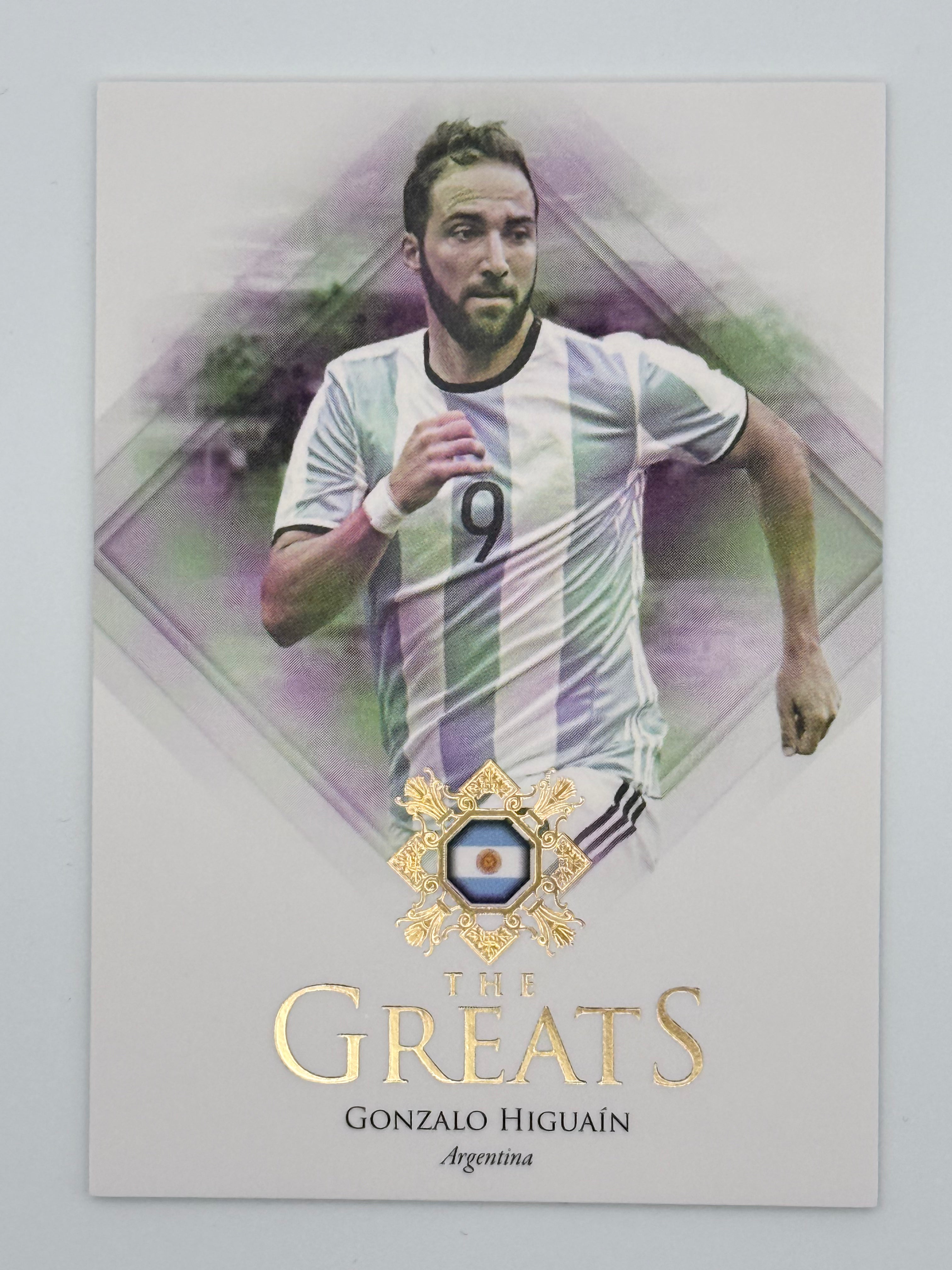THE GREATS - GONZALO HIGUAIN - FUTERA UNIQUE WORLD FOOTBALL 2024