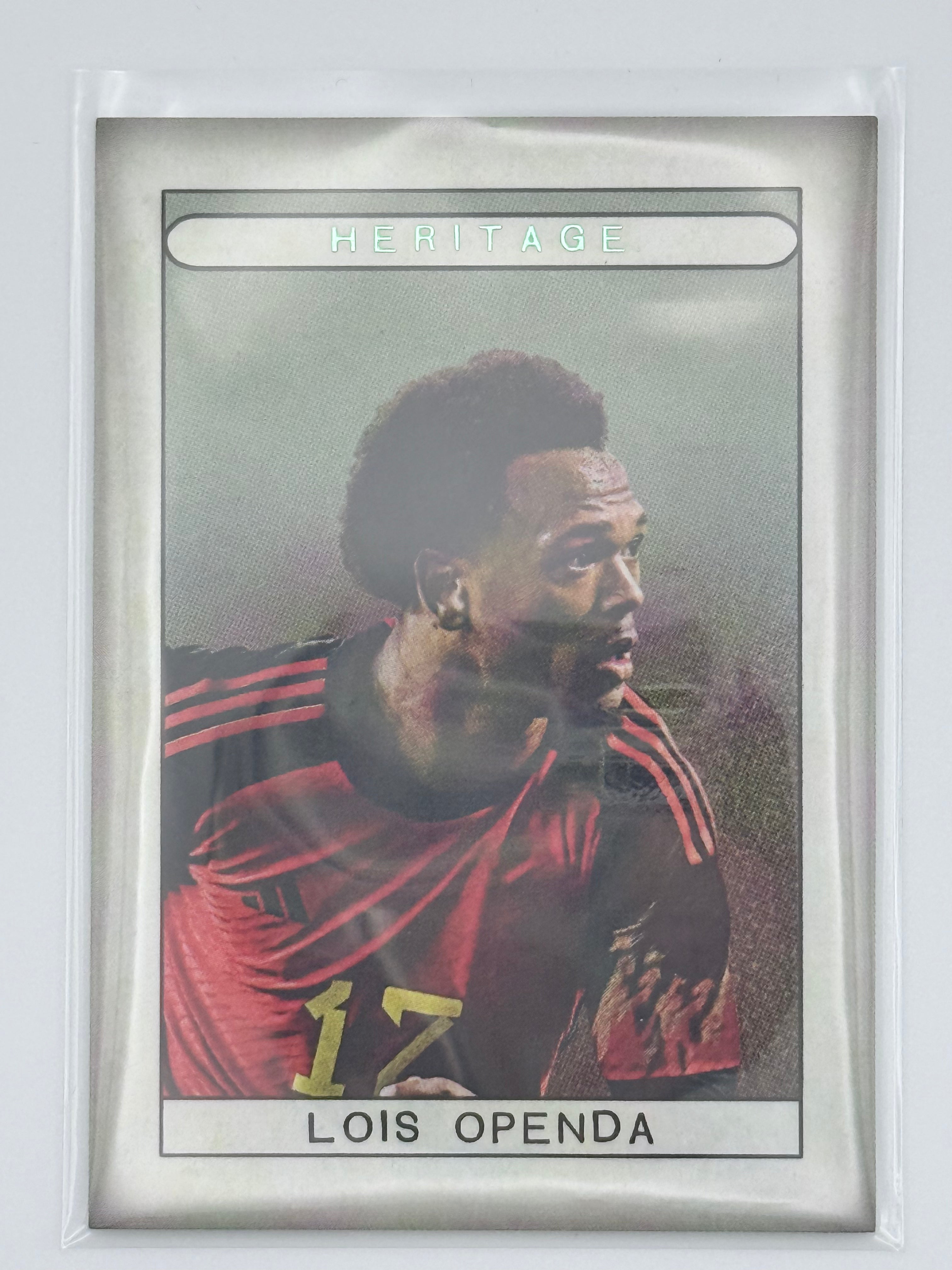 HERITAGE - LOIS OPENDA - 09/24 - FUTERA UNIQUE WORLD FOOTBALL 2024