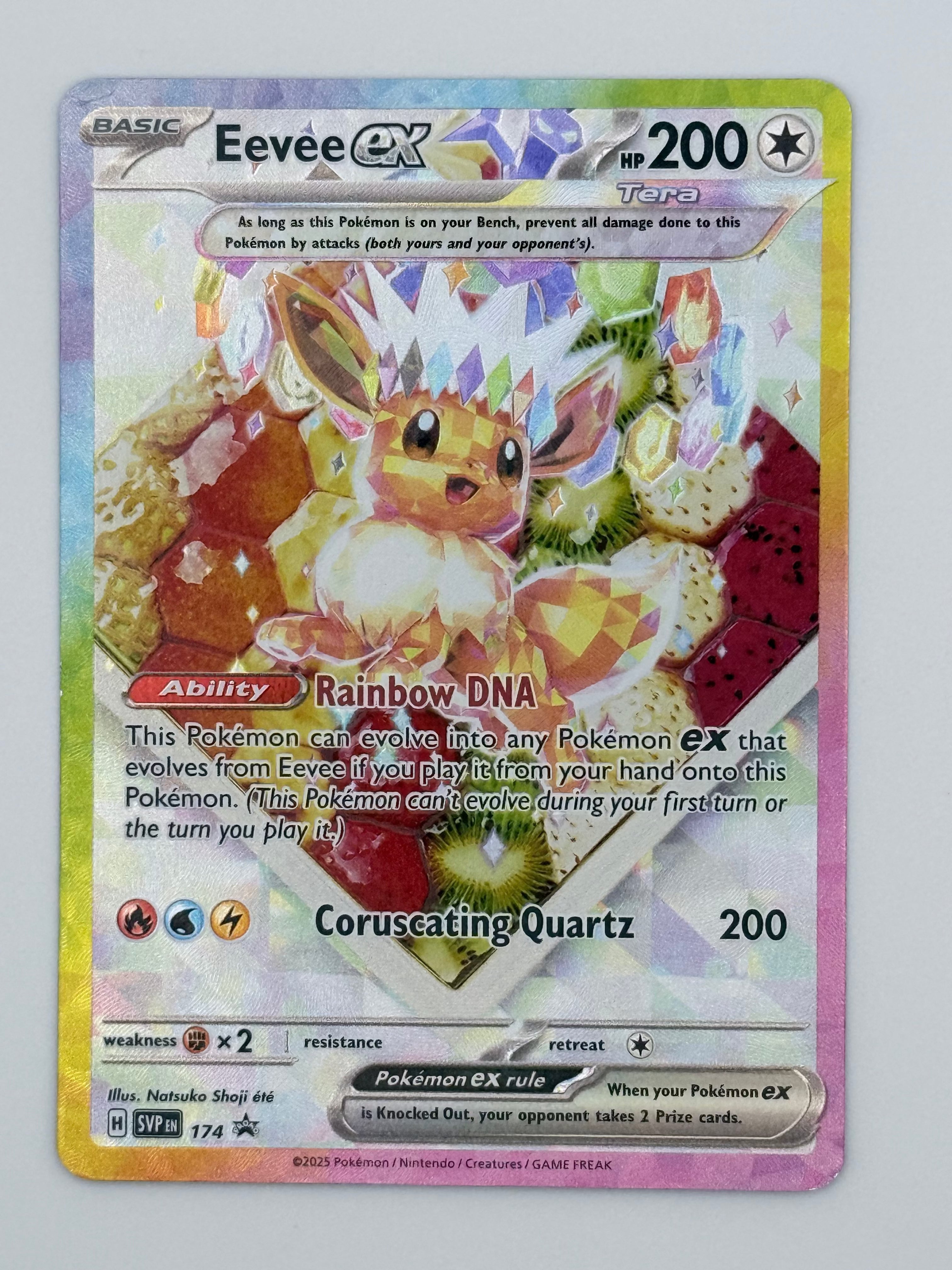 Eevee ex - 174 - SV: Scarlet & Violet Promo Cards (SVP)