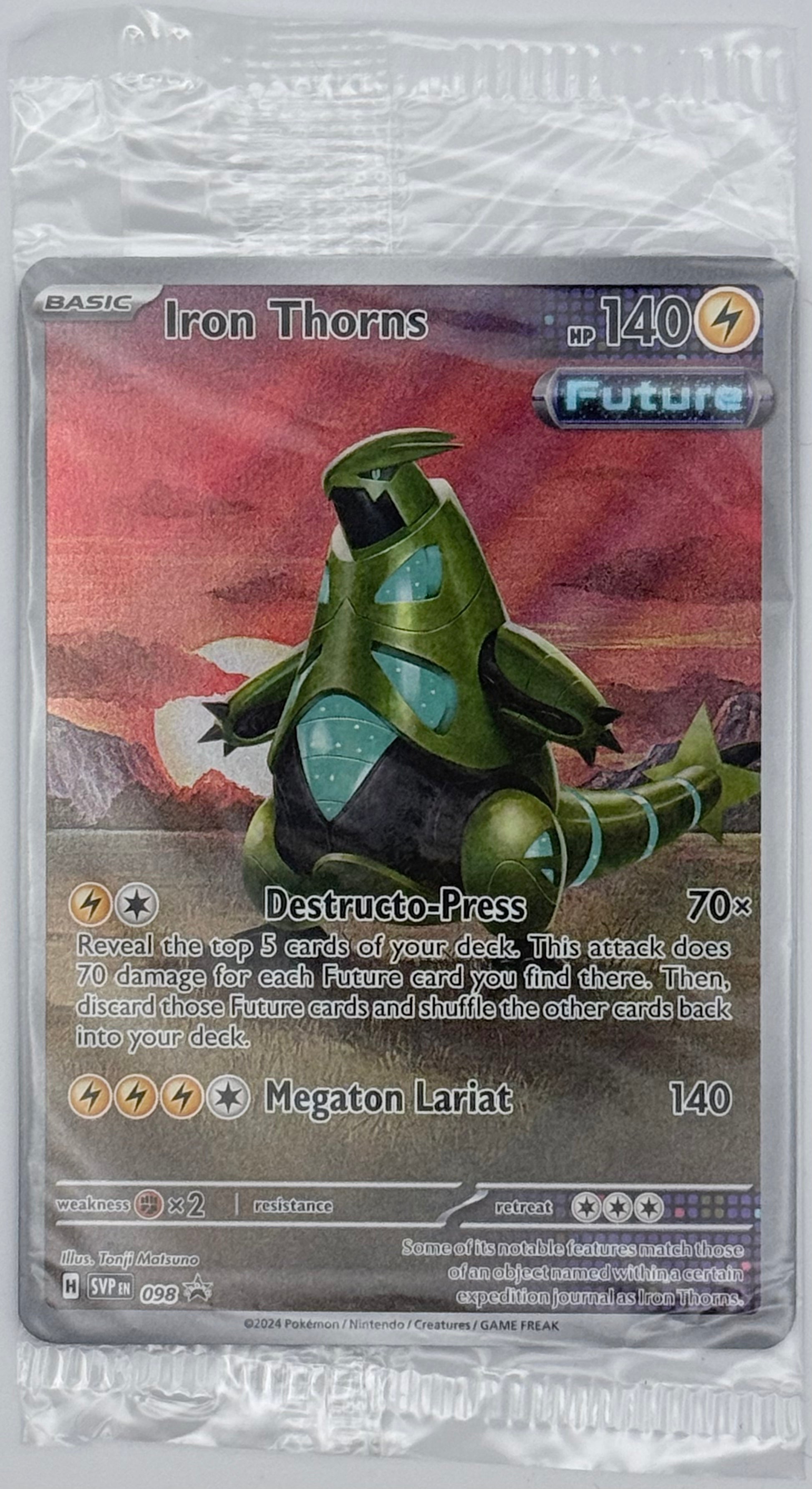 Iron Thorns - 098 - SV: Scarlet & Violet Promo Cards (SVP) - Sealed