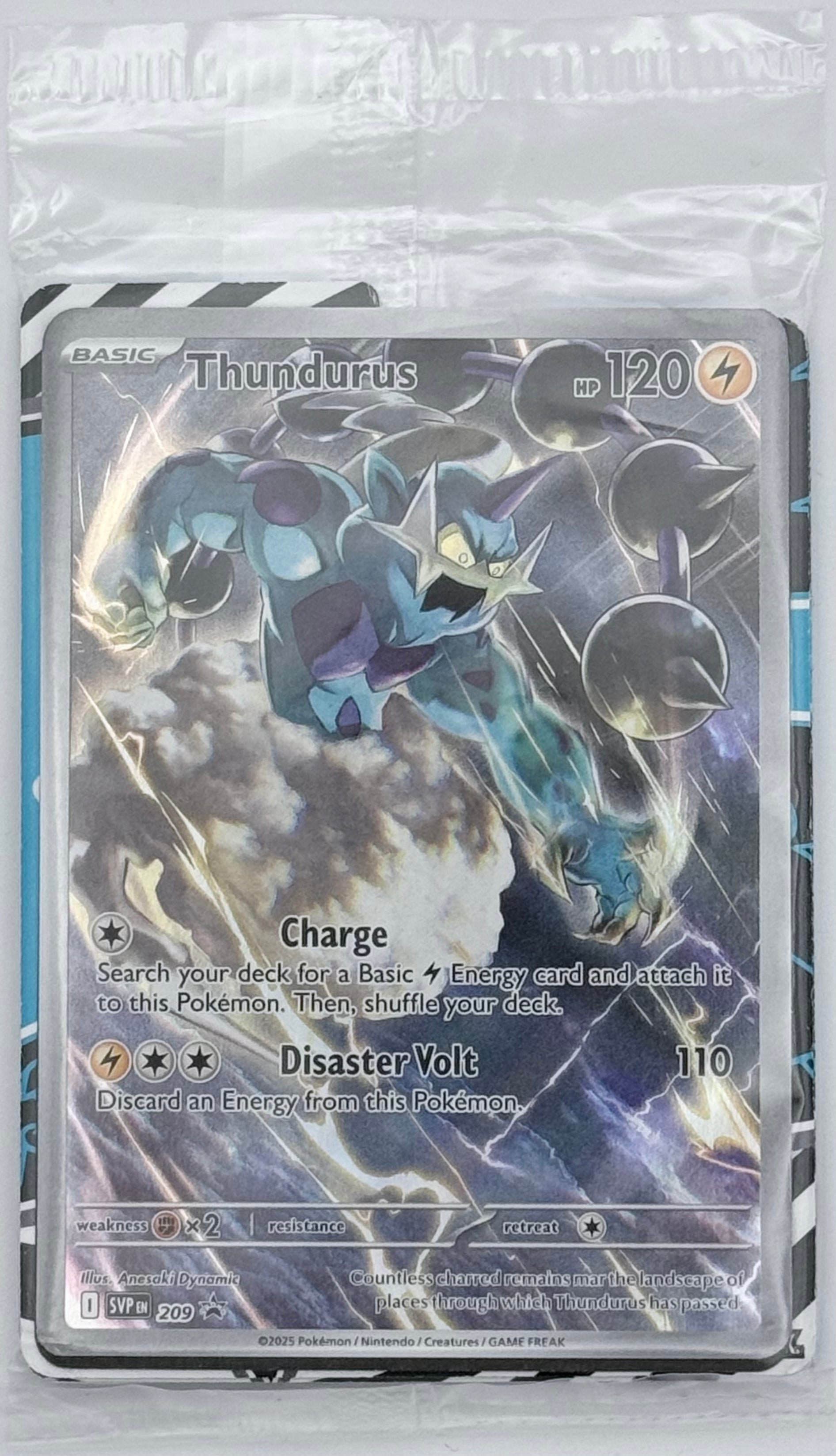 Thundurus - 209 - SV: Scarlet & Violet Promo Cards (SVP) - Sealed