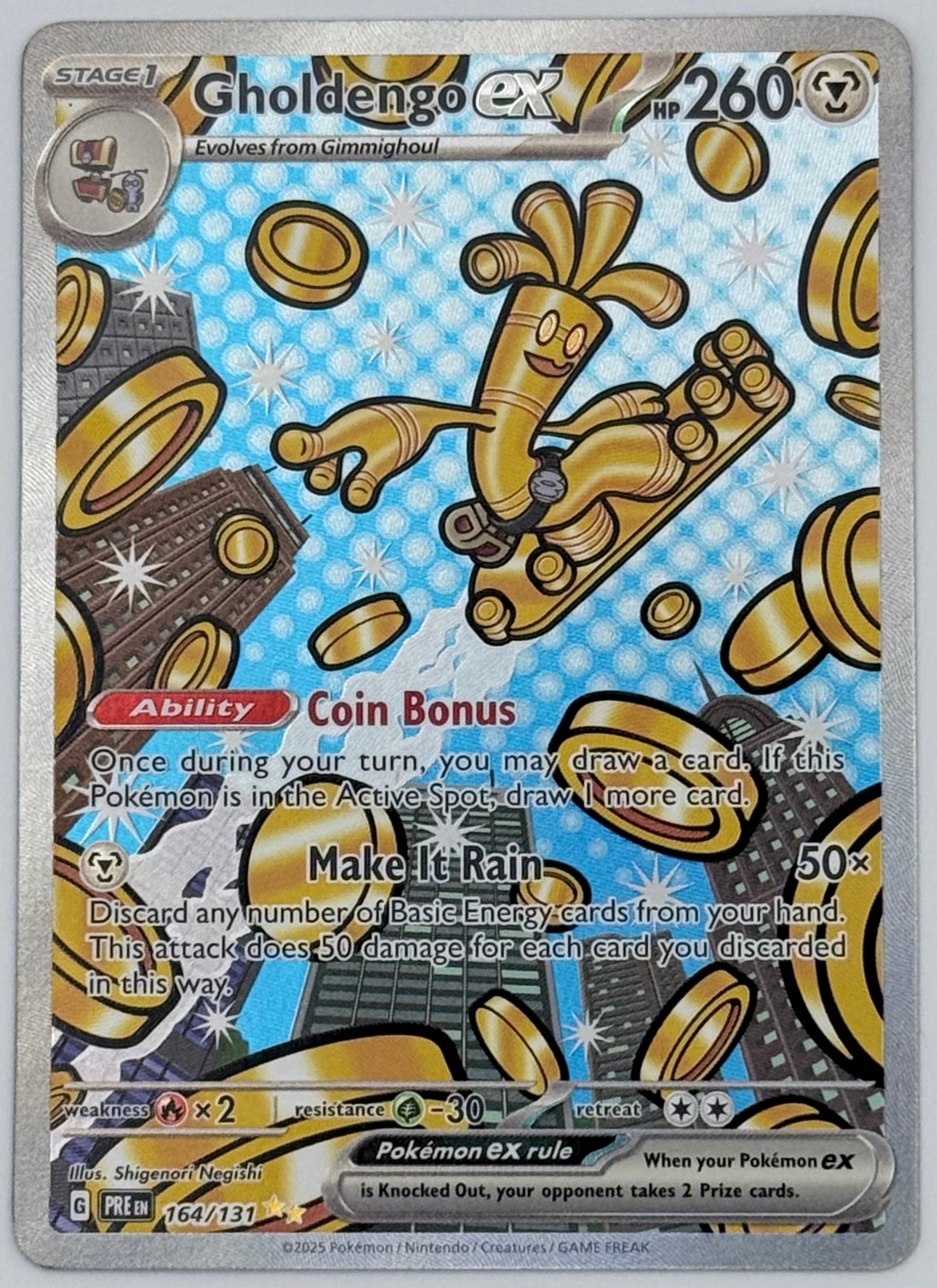 Gholdengo ex - SV: Prismatic Evolutions (PRE)