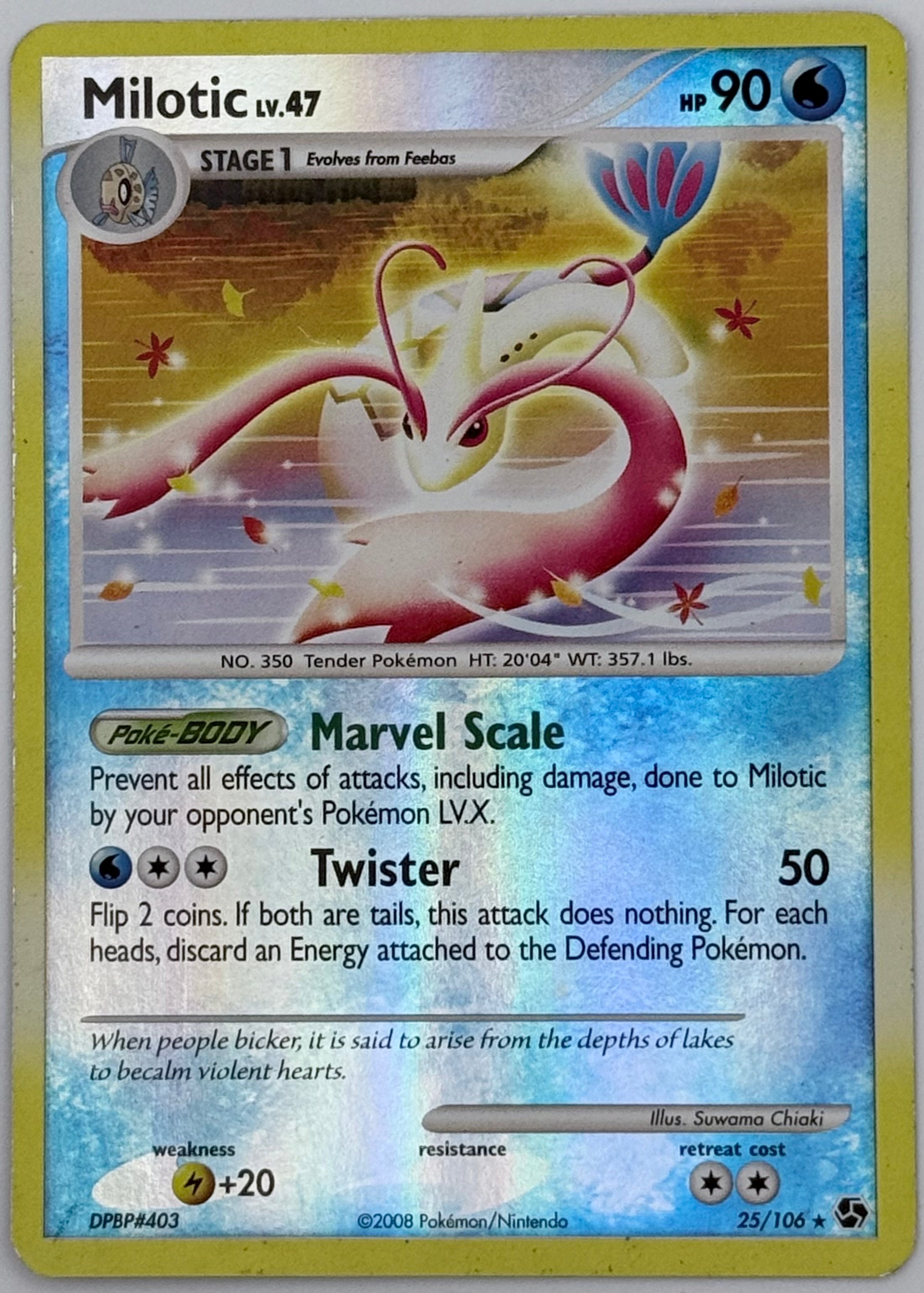Milotic - Great Encounters (GE) - Rev Holo