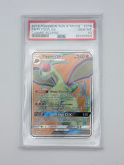 2019 POKEMON SUN & MOON FA/FLYGON GX COSMIC ECLIPSE #218 - PSA 10