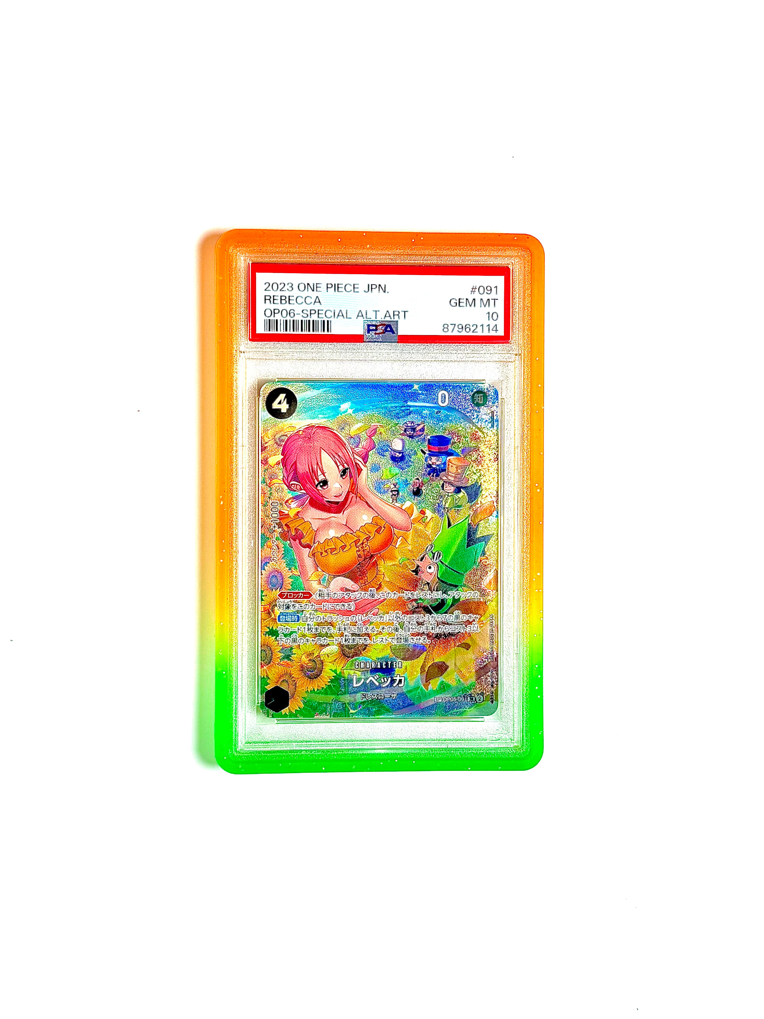 PSA 10 - One Piece - Rebecca - SP - OP06 - JPN