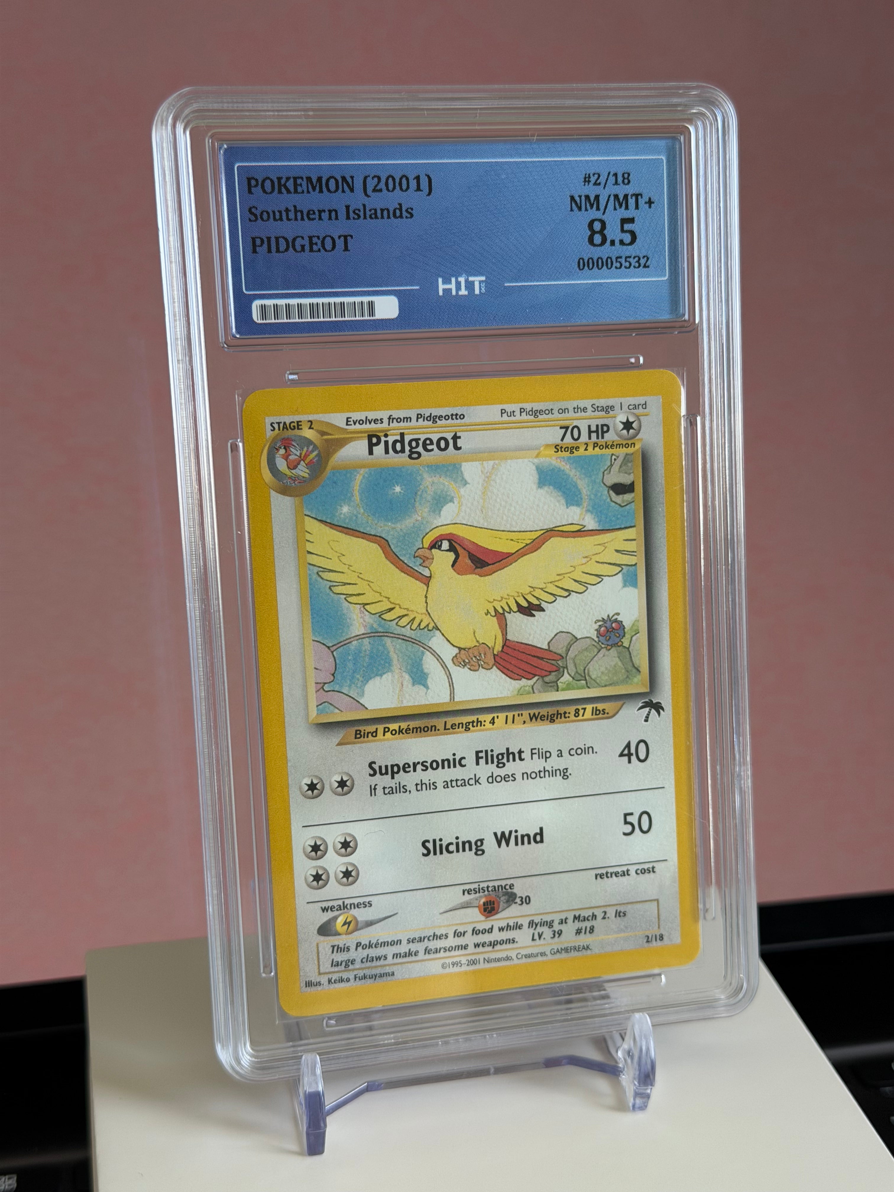 Pokemon Southern Islands Pidgeot (2001) - HIT 8.5