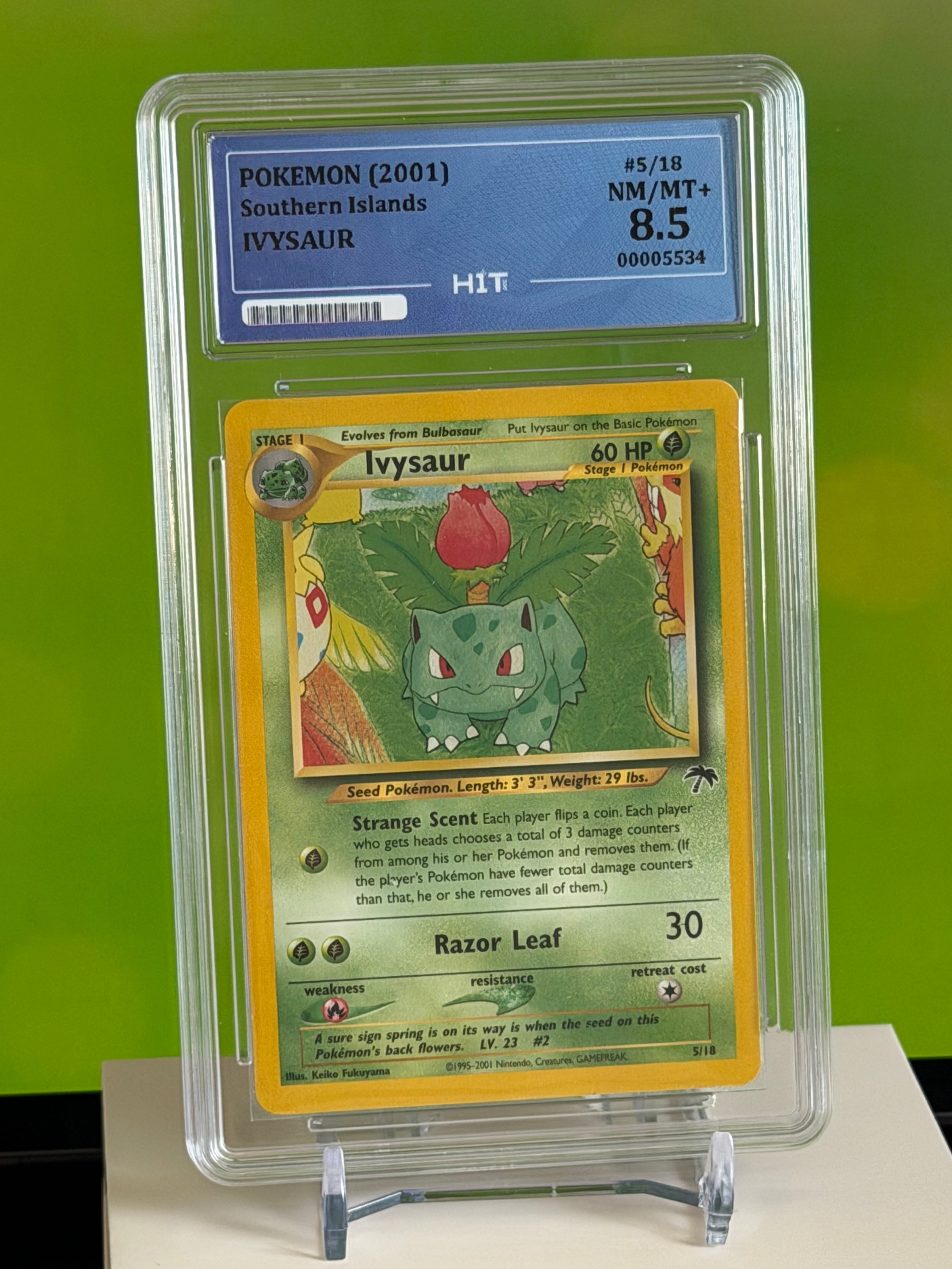 Pokemon Southern Islands Ivysaur - HIT 8.5