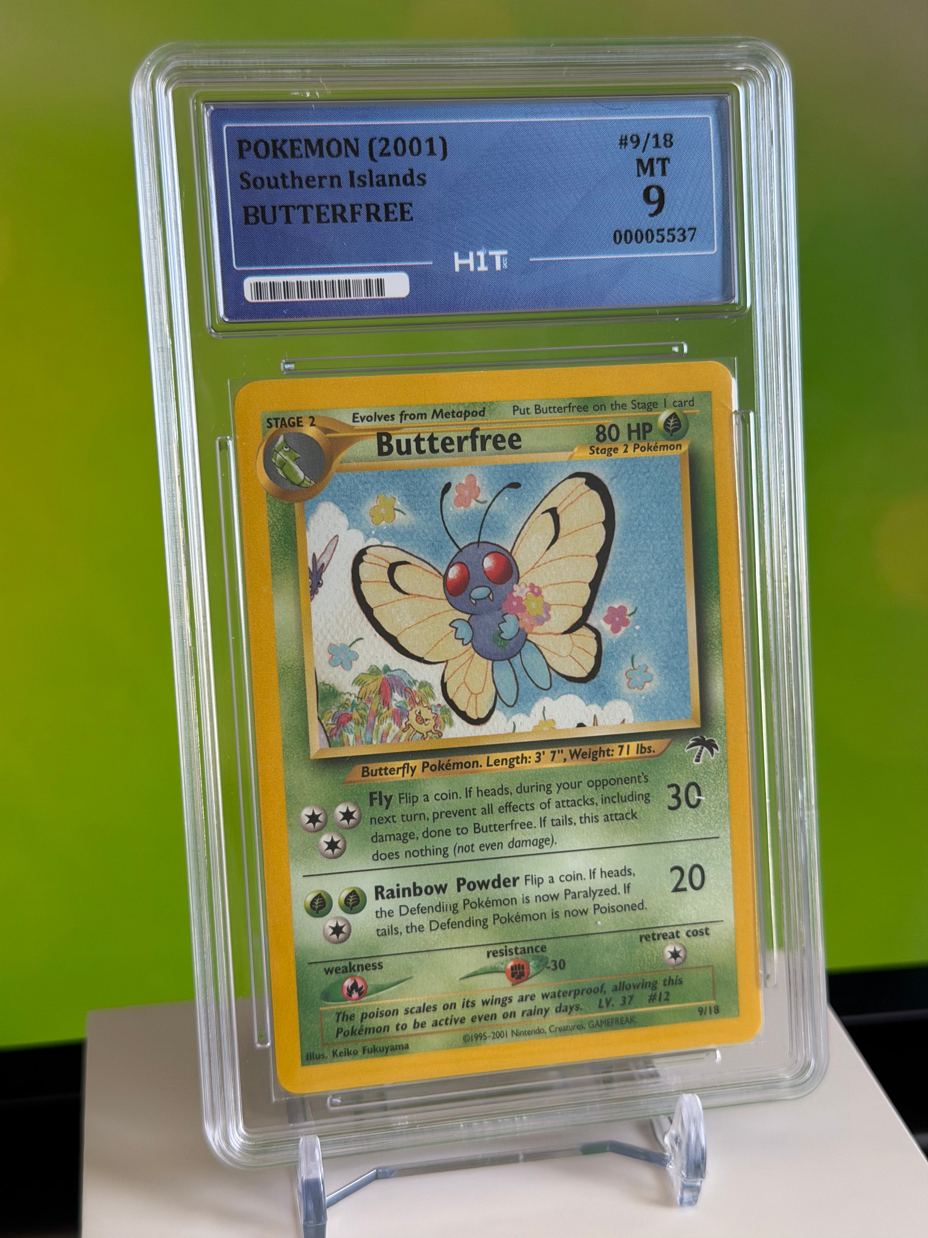 Pokemon Southern Islands (2001) Butterfree - HIT 9