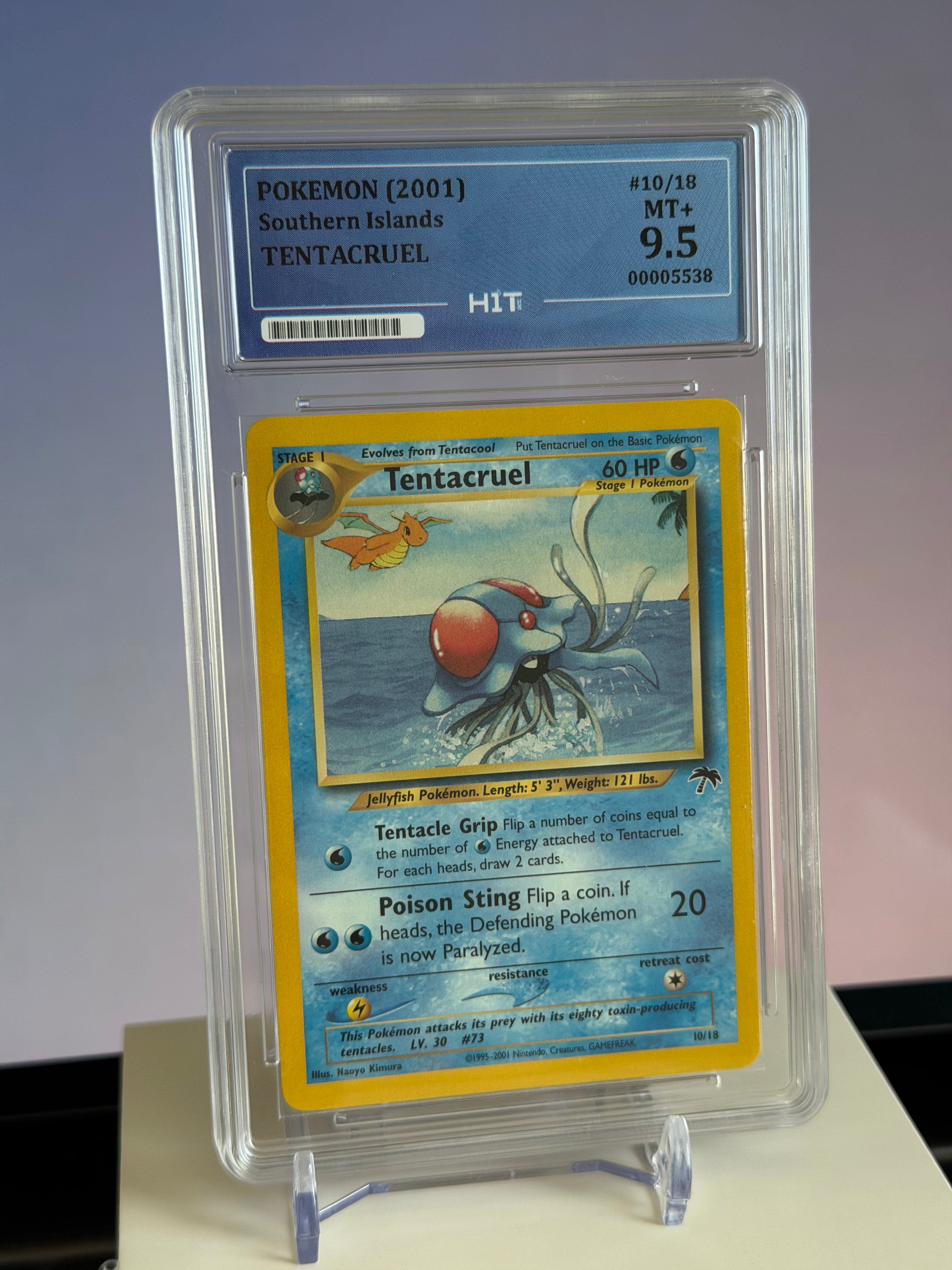 Pokemon Southern Islands (2001) Tentacruel - HIT 9.5