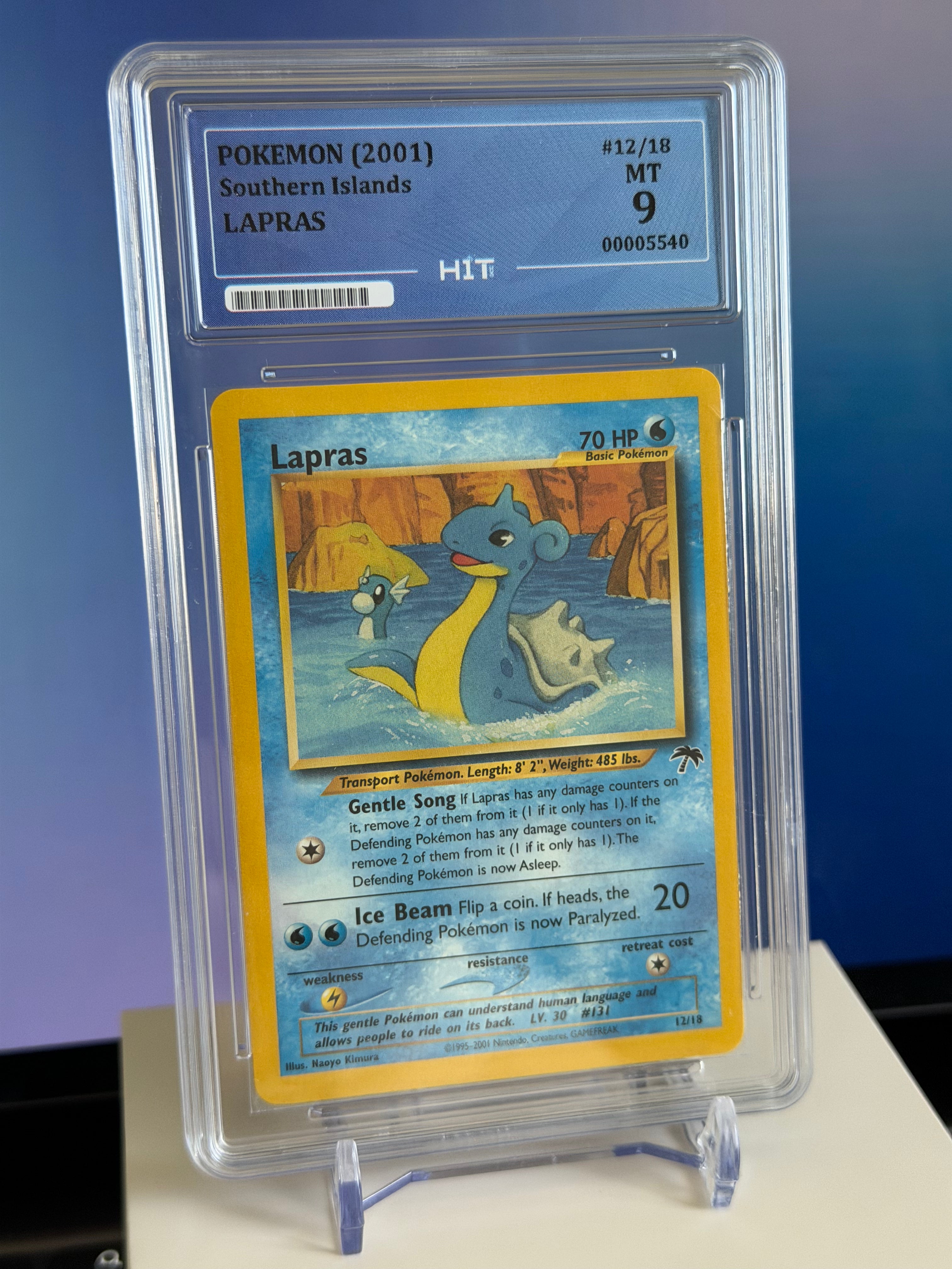 Pokemon Southern Islands (2001) Lapras - HIT 9
