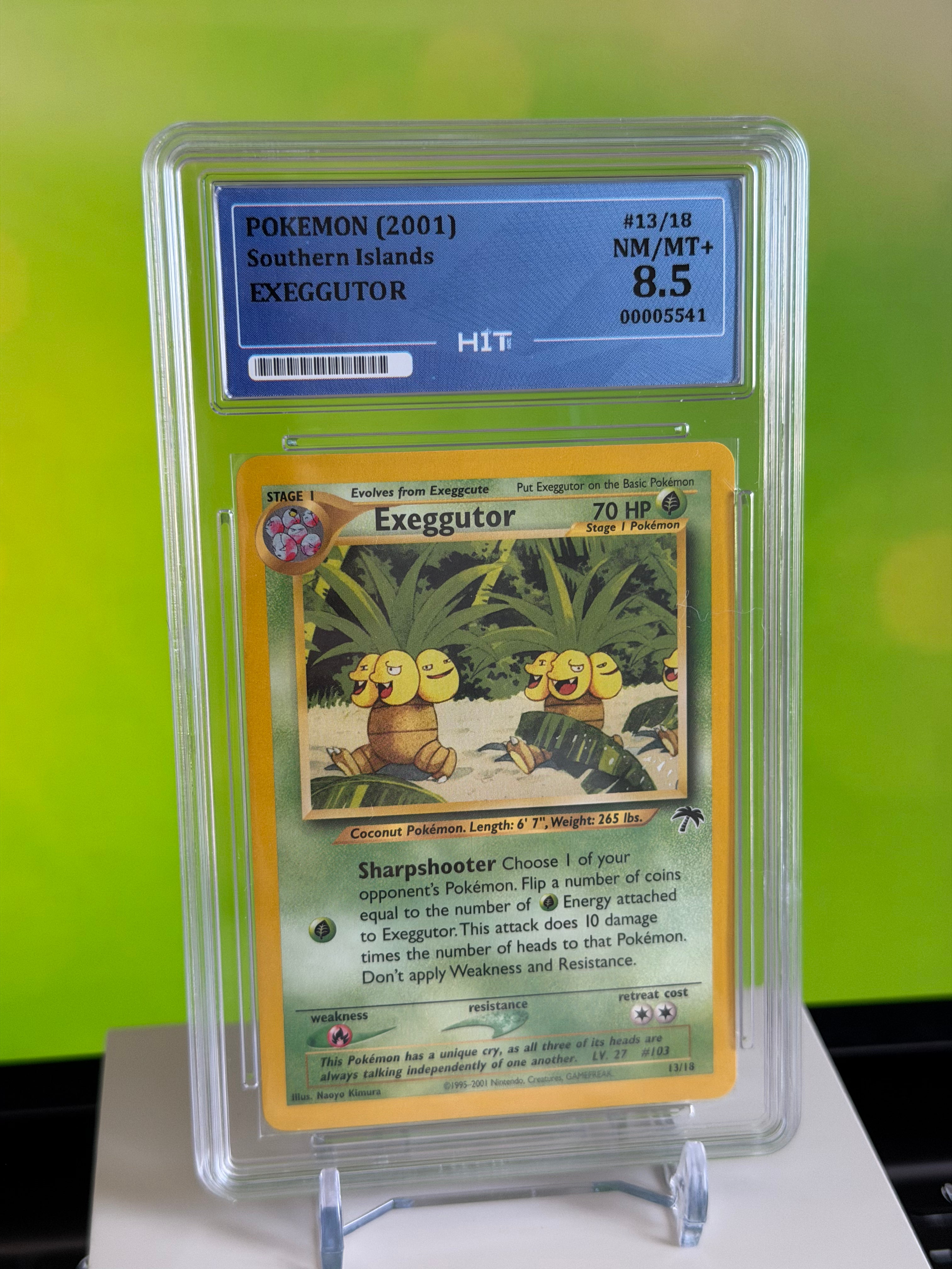 Pokemon Southern Islands (2001) Exeggutor - HIT 8.5