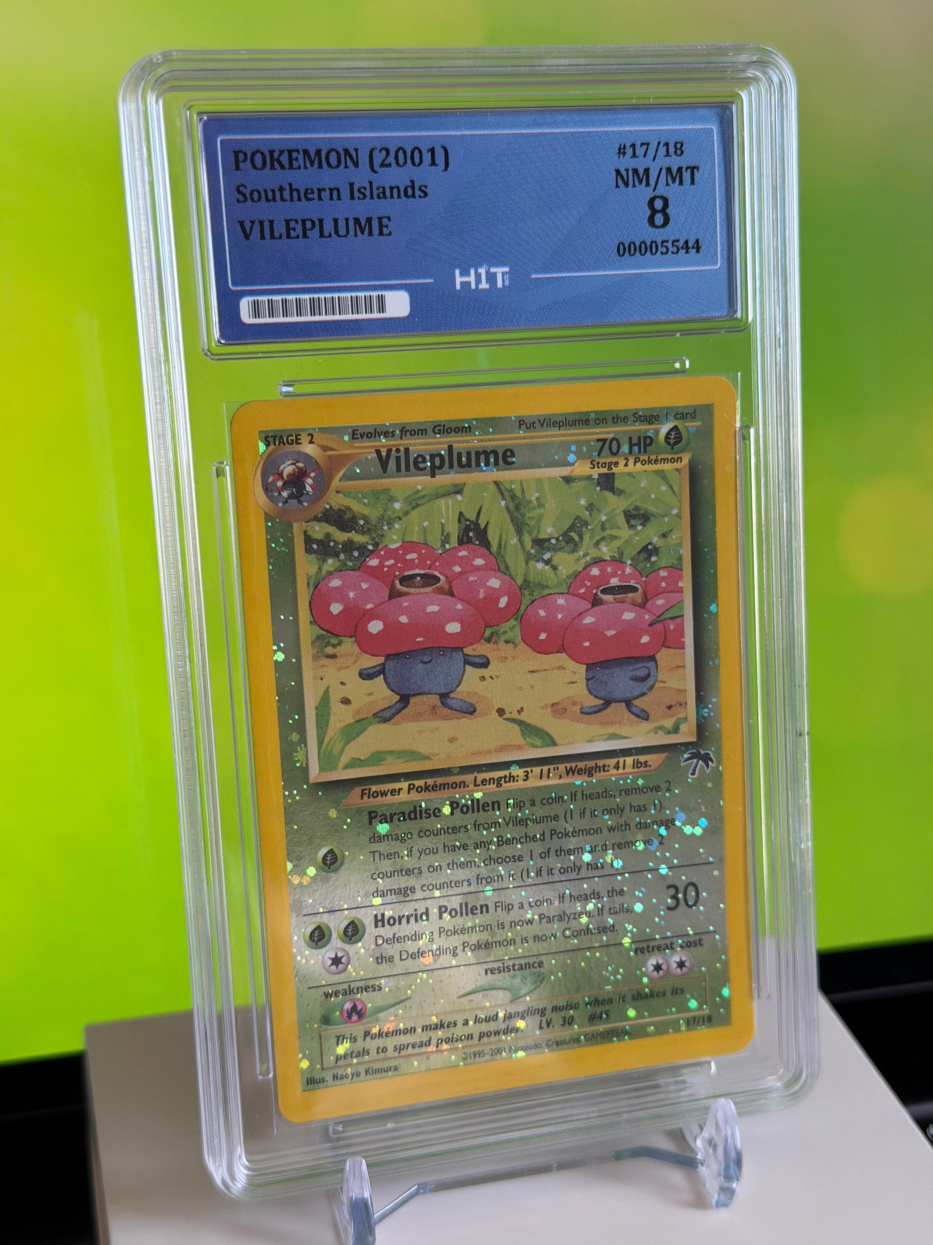 Pokemon Southern Islands (2001) Vileplume - HIT 8
