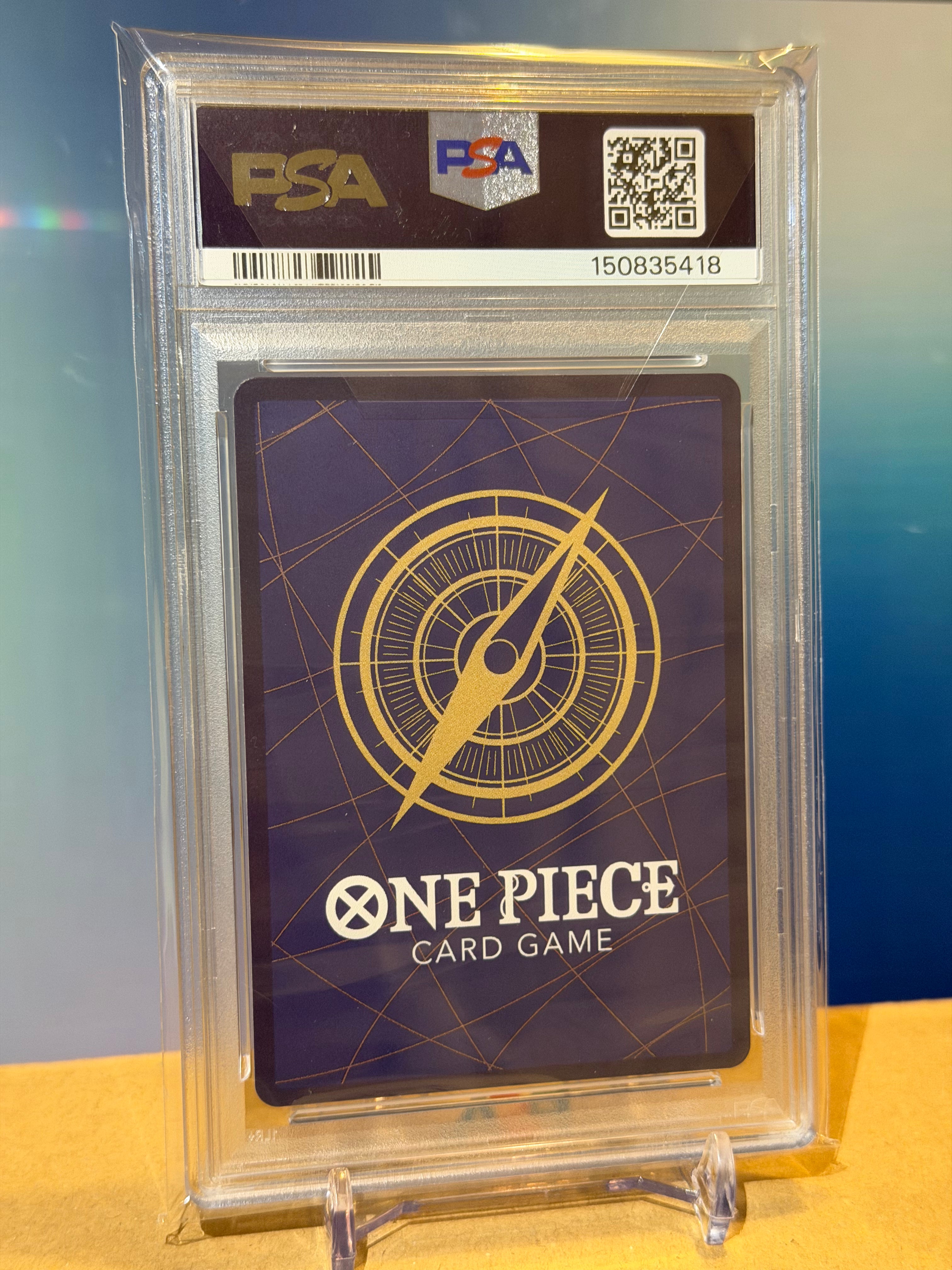 PSA 10 - Ace & Sabo & Luffy Alt Art (OP13-007) [Cert# 150835418]