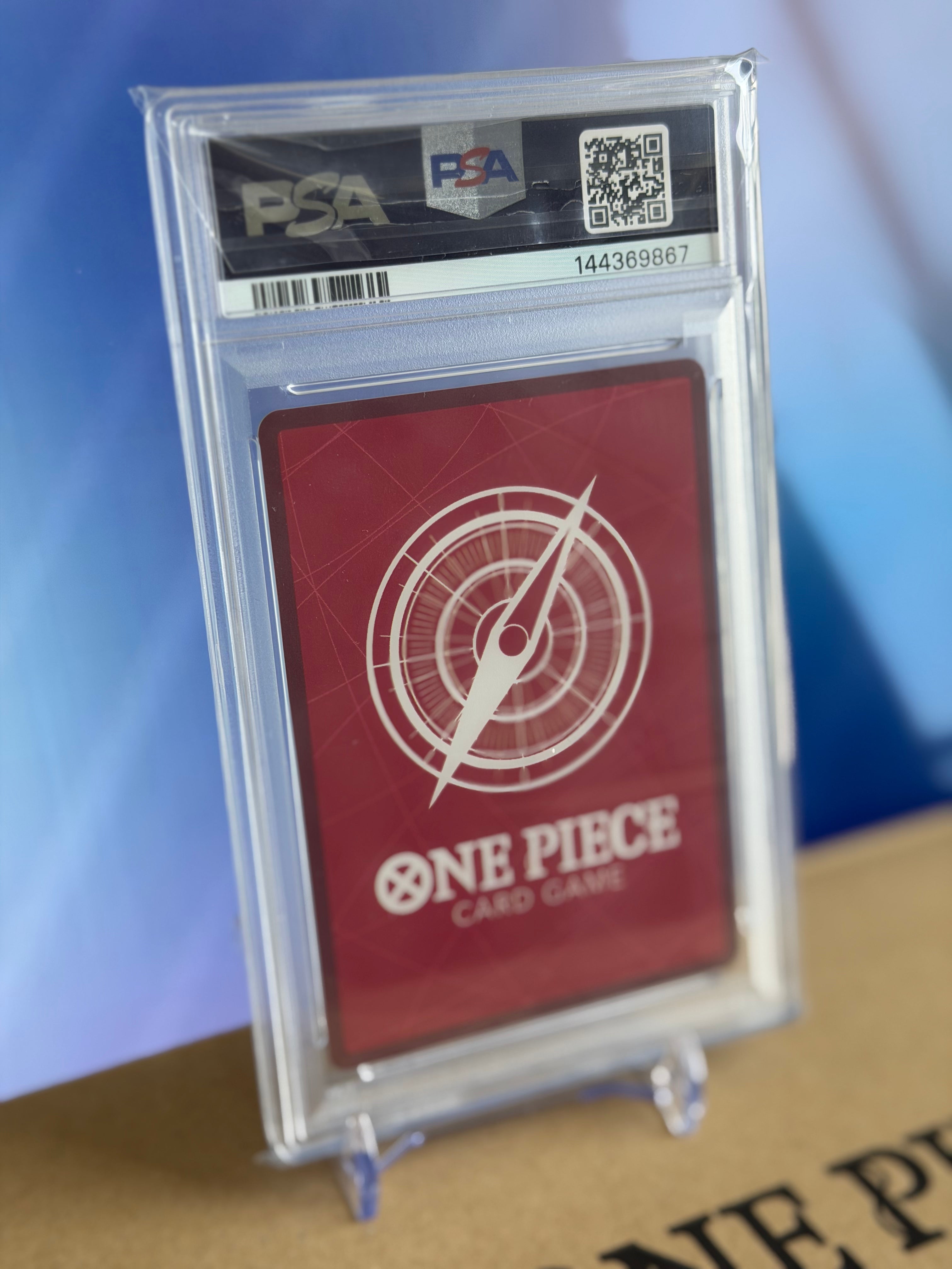 2025 One Piece OP13 - #002 Portgas D. Ace Alternate Art - PSA 9