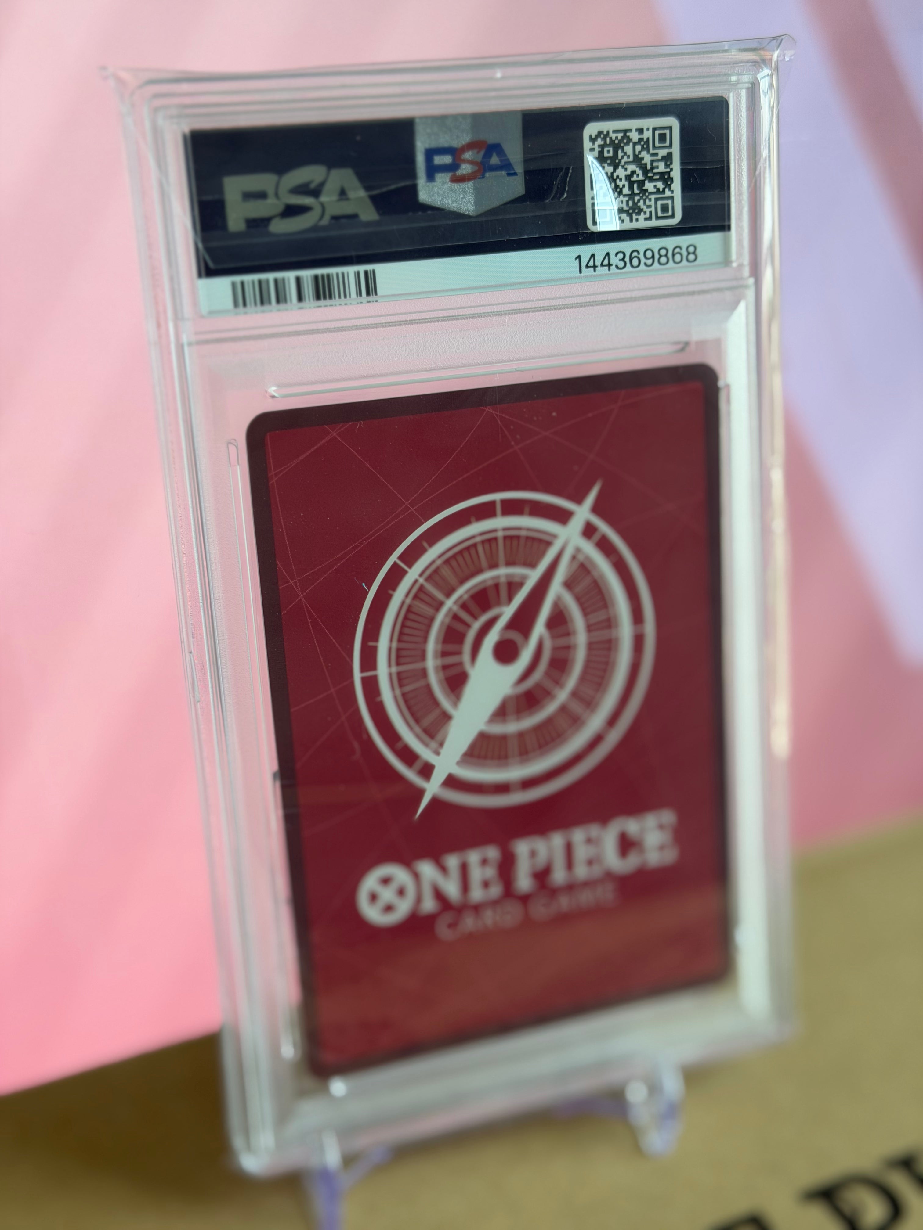 2025 One Piece OP13-003 Gol D. Roger Alternate Art - PSA 9