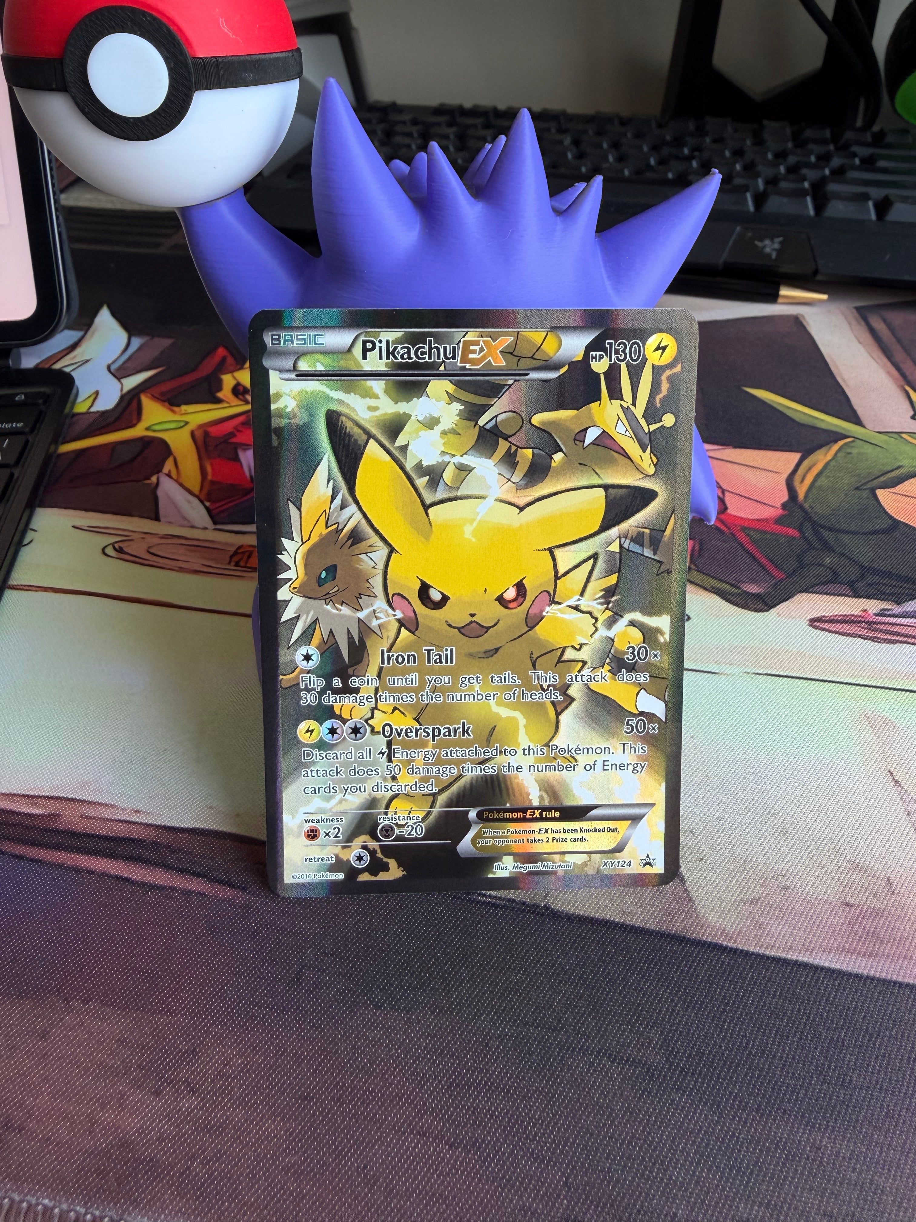Pikachu EX XY124