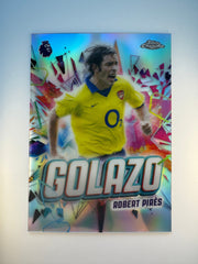 Robert Pirès Golazo — 2026 Topps Chrome Premier League — Arsenal Legend