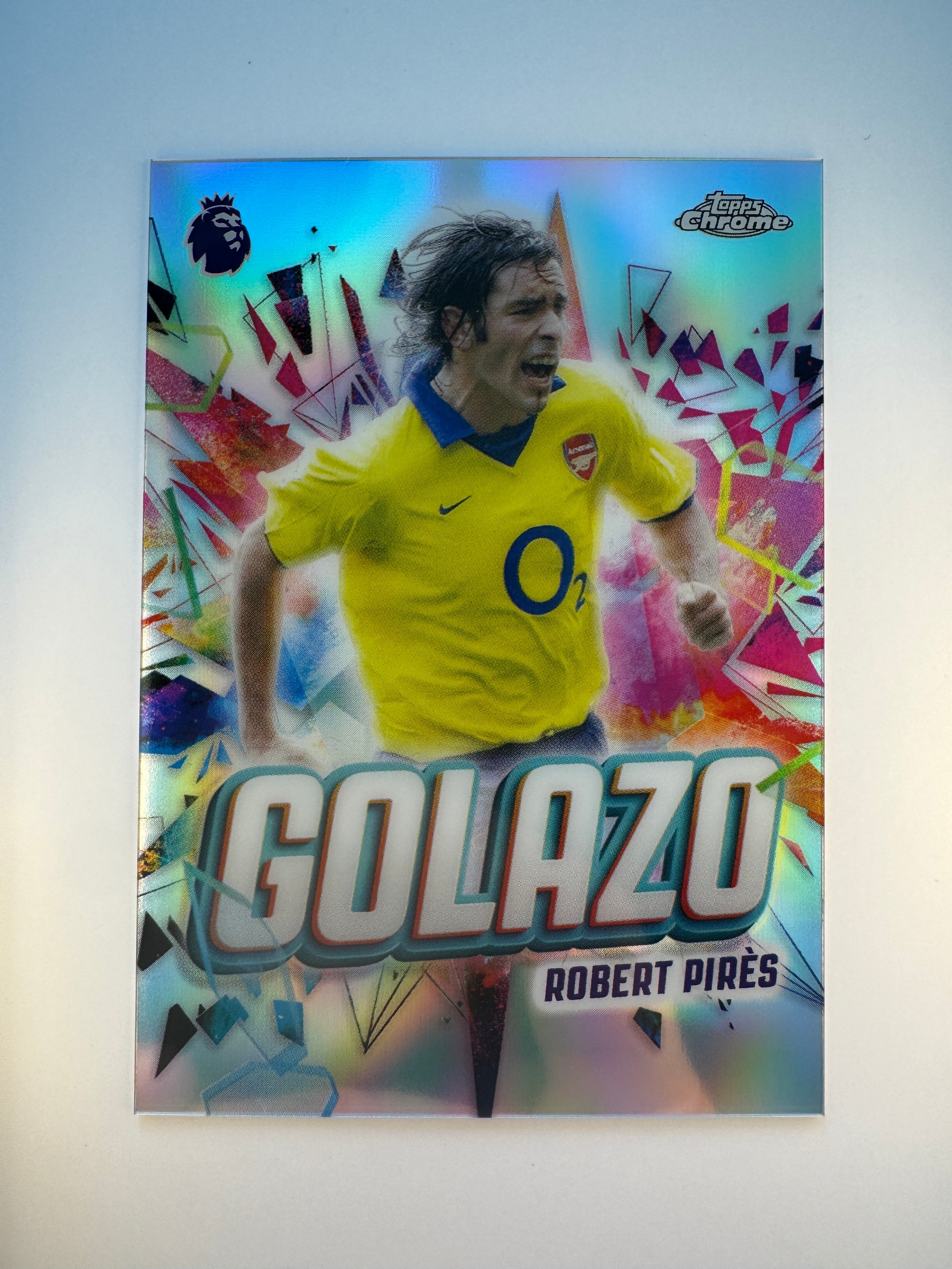 Robert Pirès Golazo — 2026 Topps Chrome Premier League — Arsenal Legend