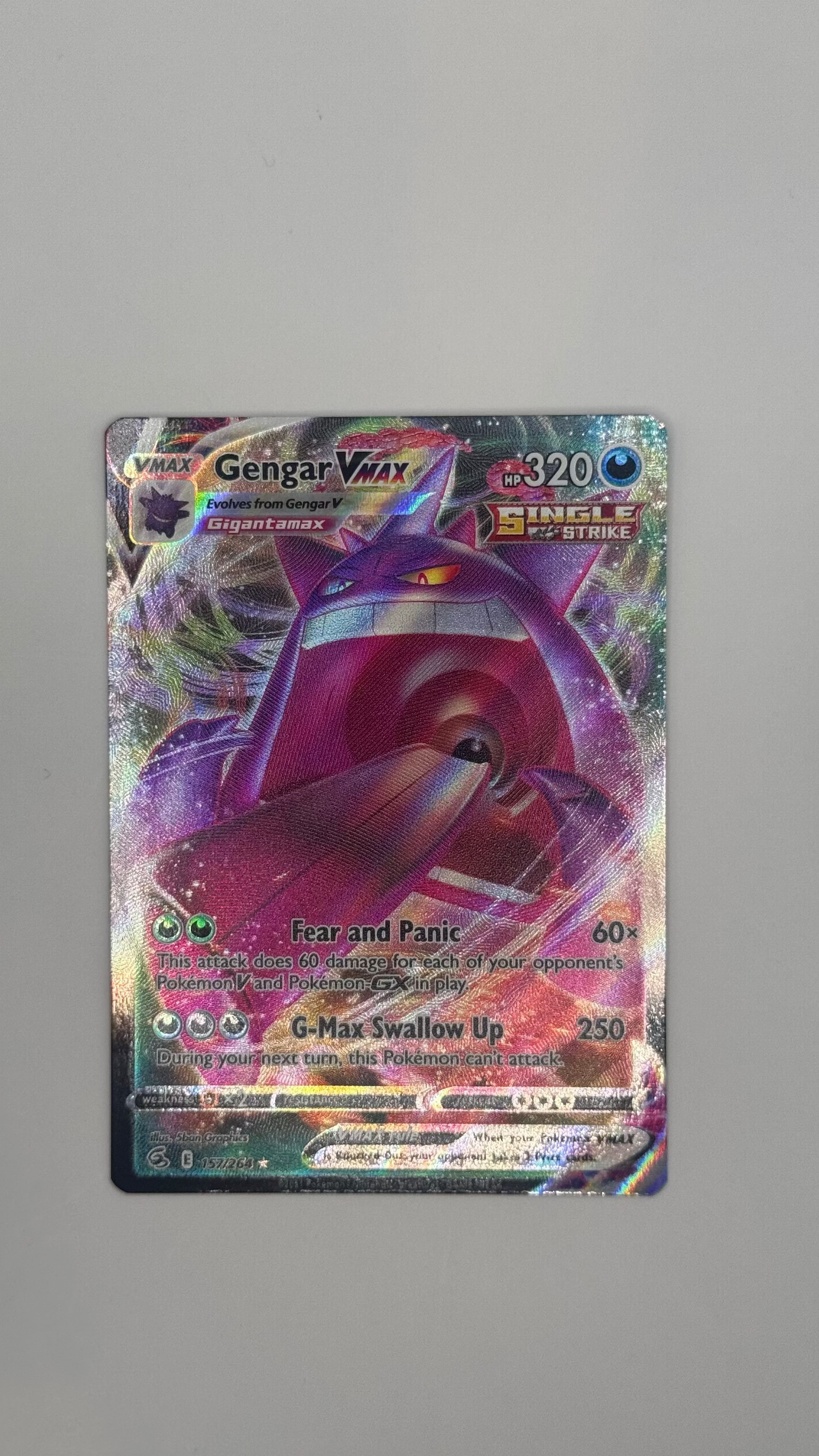157/264 Gengar Vmax - Fusion Strike