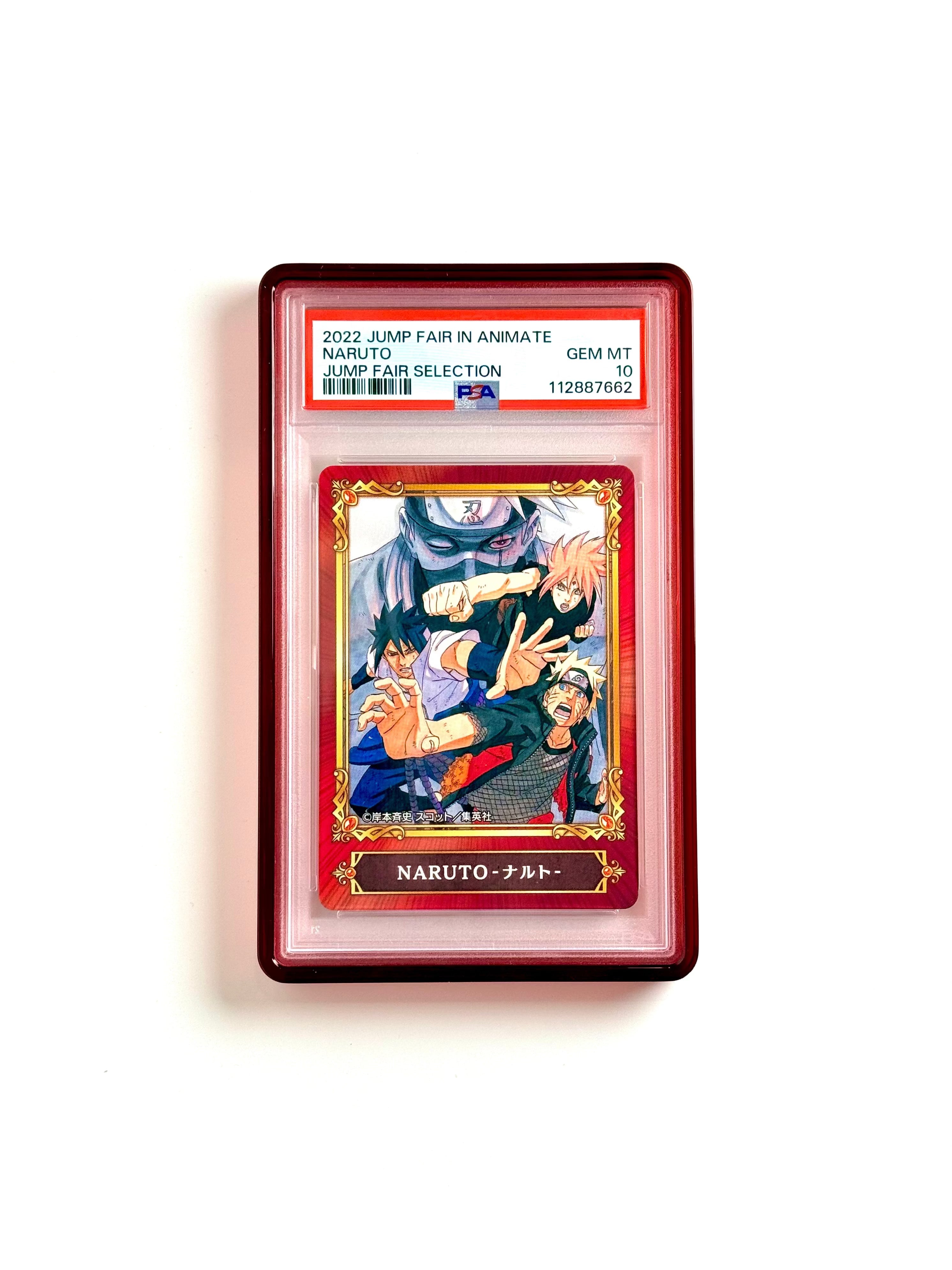 PSA 10 - Naruto - 2022 Jump Fair Animate - Jump Fair Selection