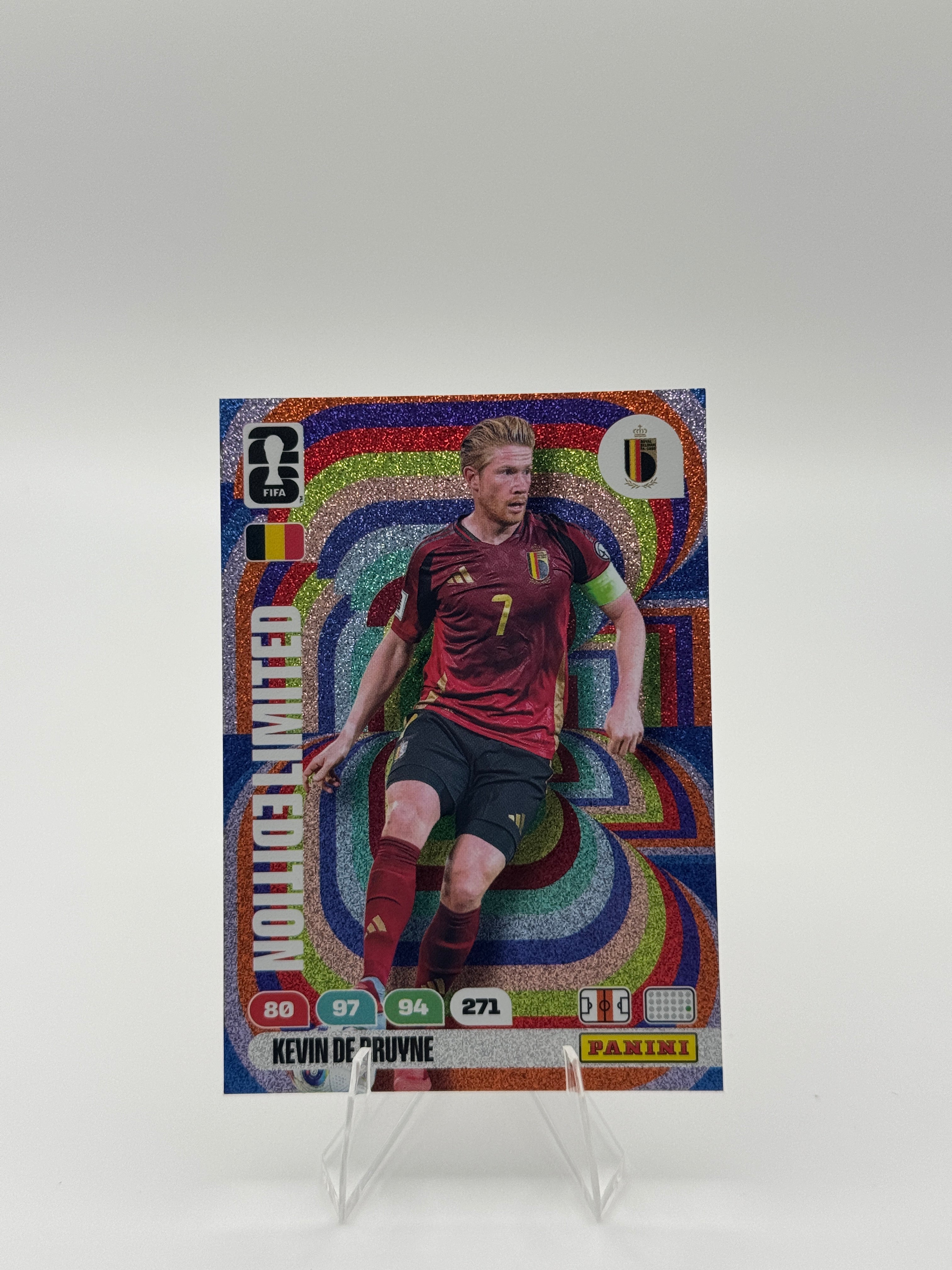 Kevin De Bruyne - Limited Edition - Belgium - Panini - World Cup 2026