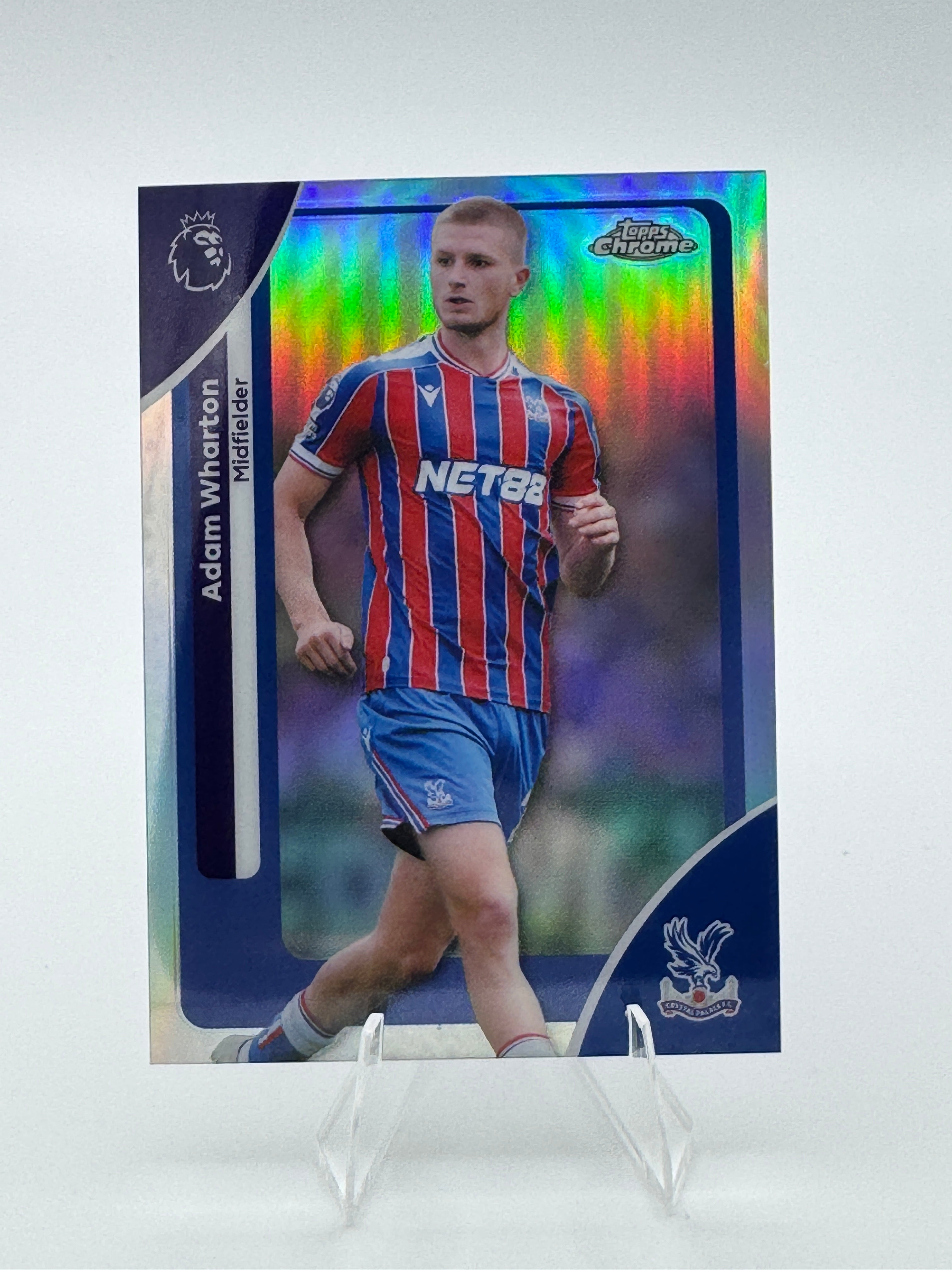 Adam Wharton - Crystal Palace - Topps Chrome Premier League