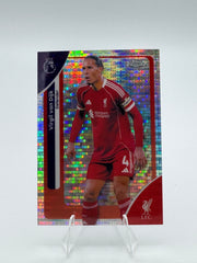 Virgil Van Dijk - Refractor - Liverpool - Topps Chrome Premier League