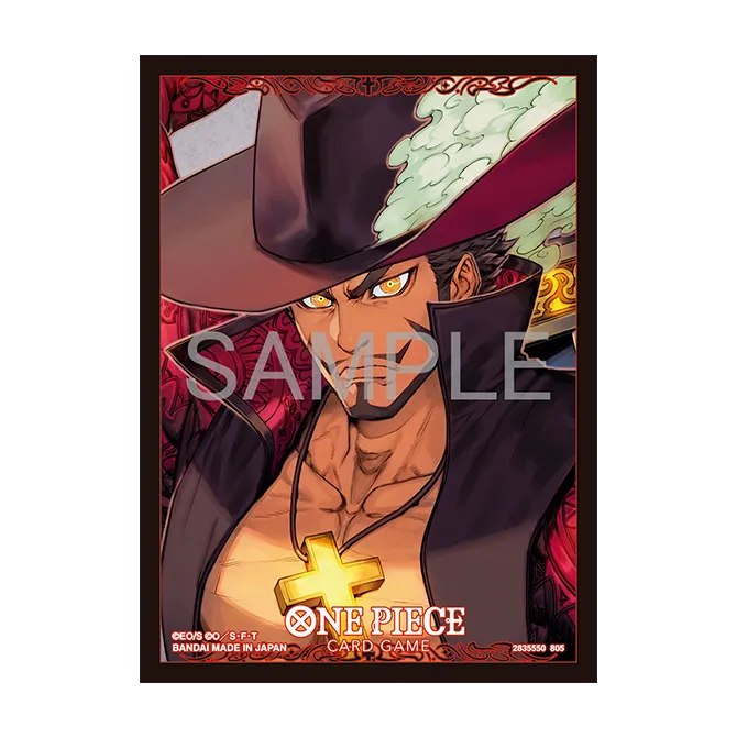 One Piece TCG: OFFICIAL CARD SLEEVES Dracule Mihawk
