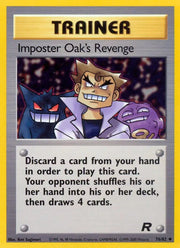 Imposter Oak's Revenge Team Rocket Uncommon • 76 Unlimited by Marnie’s TCG on MYNTED