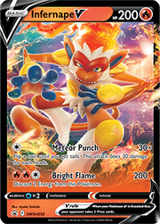 Infernape V Promo SWSH252 by ISB Collector on MYNTED