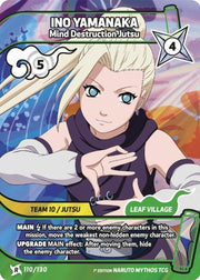 INO YAMANAKA 110/130 - R - Naruto Mythos by Shaibz TCG on MYNTED