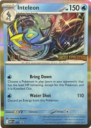 Inteleon [Staff] Mega Evolution Promos Promo 002 by Marnie’s TCG on MYNTED
