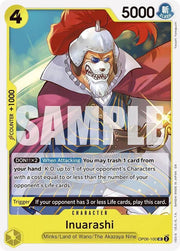 Inuarashi (Reprint) OP06-100 (Starter Deck 28: GREEN/YELLOW Yamato) by Shaibz TCG on MYNTED